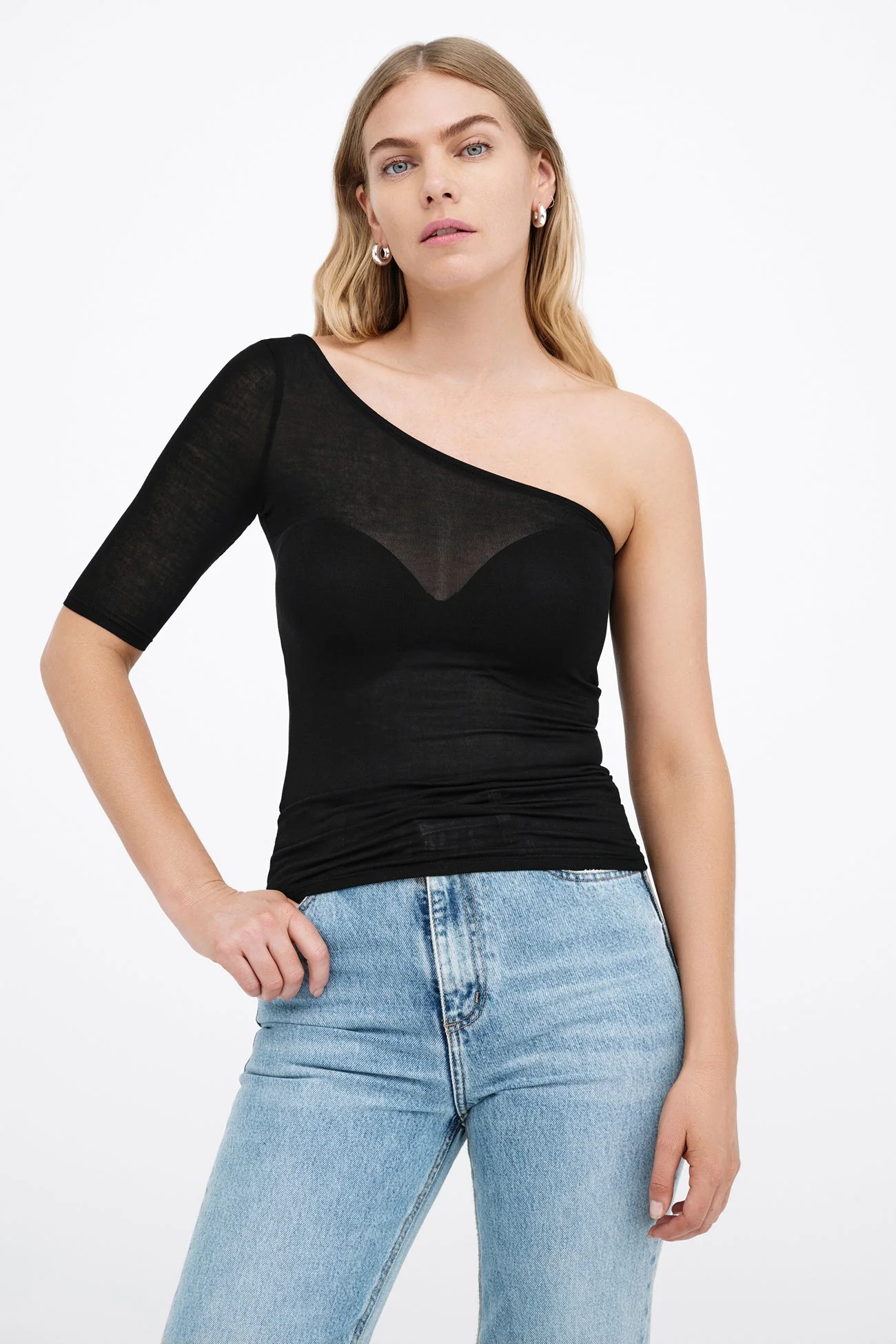 Tilda Two-Way Top | Black - Image 6