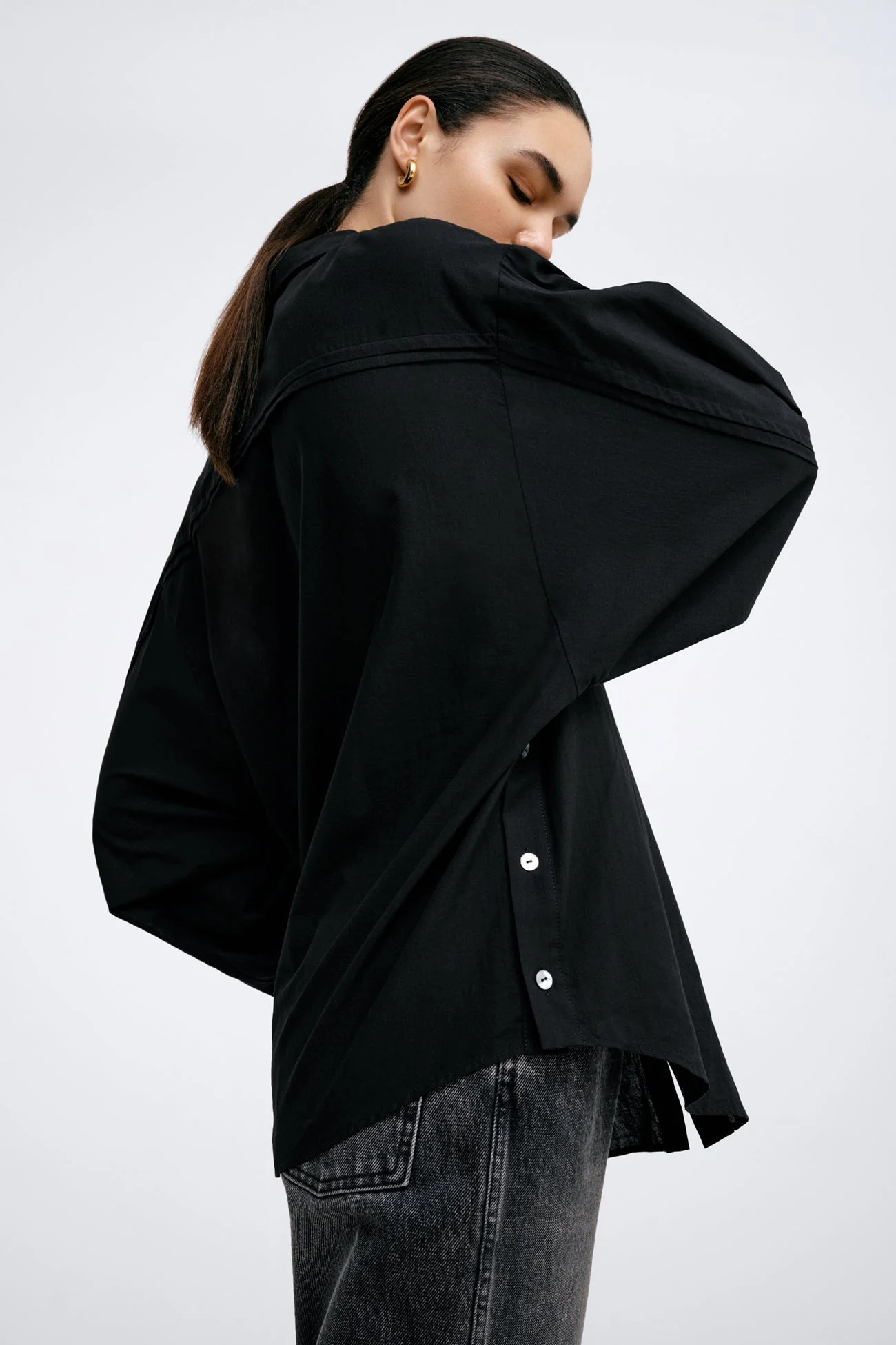 Timi Shirt | Black - Image 2