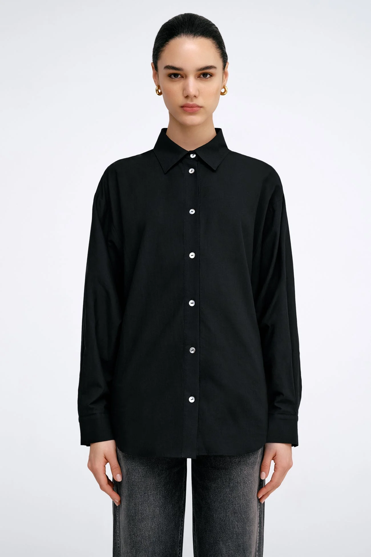 Timi Shirt | Black - Image 5