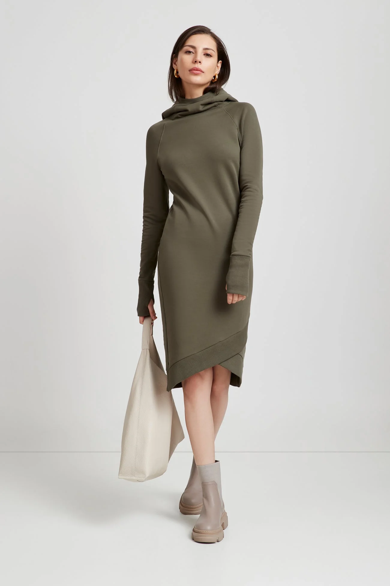 Walker Sweatshirt Dress | Multiple Colors - Image 12