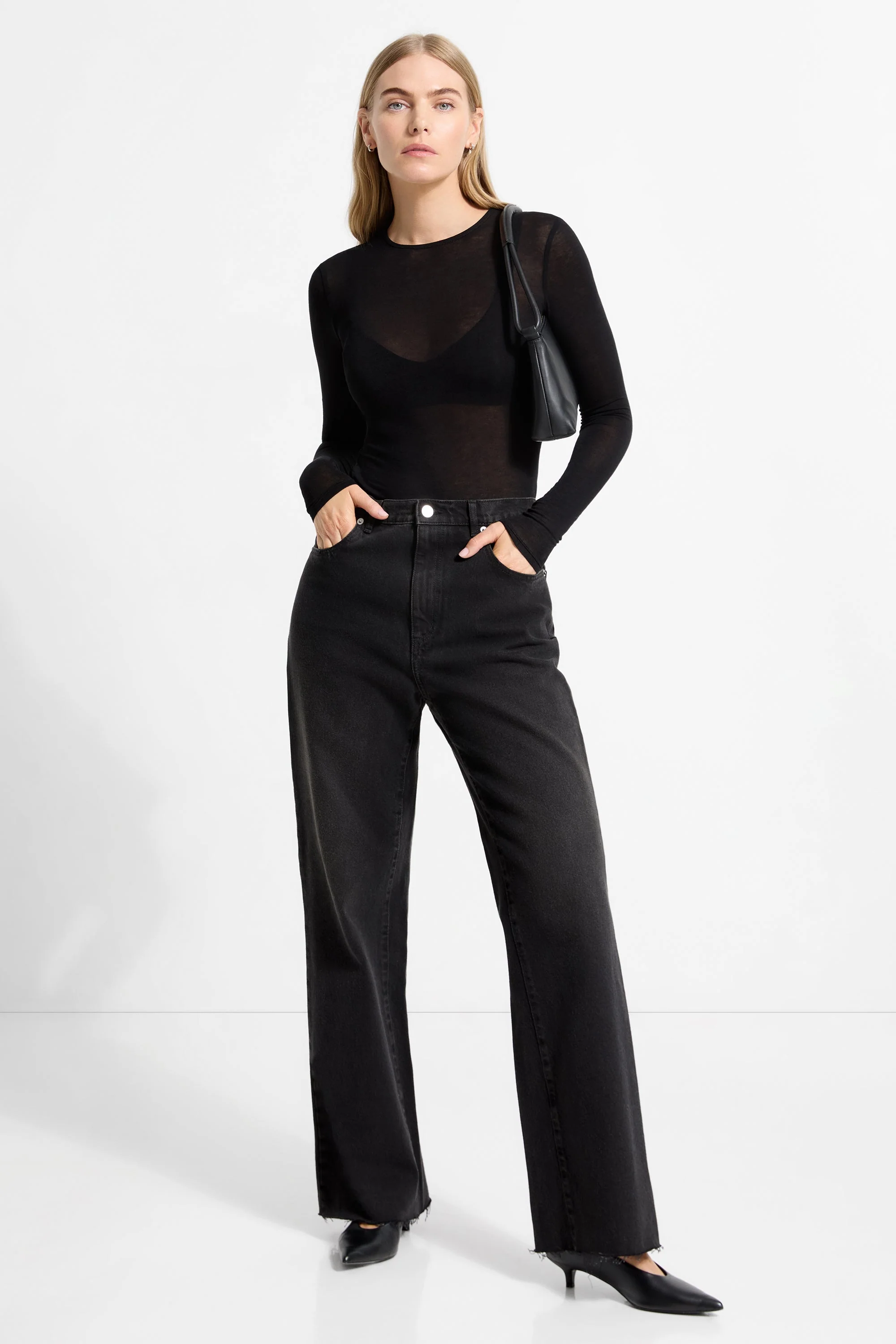 Sara Long Sleeve Top | Chestnut - Image 2