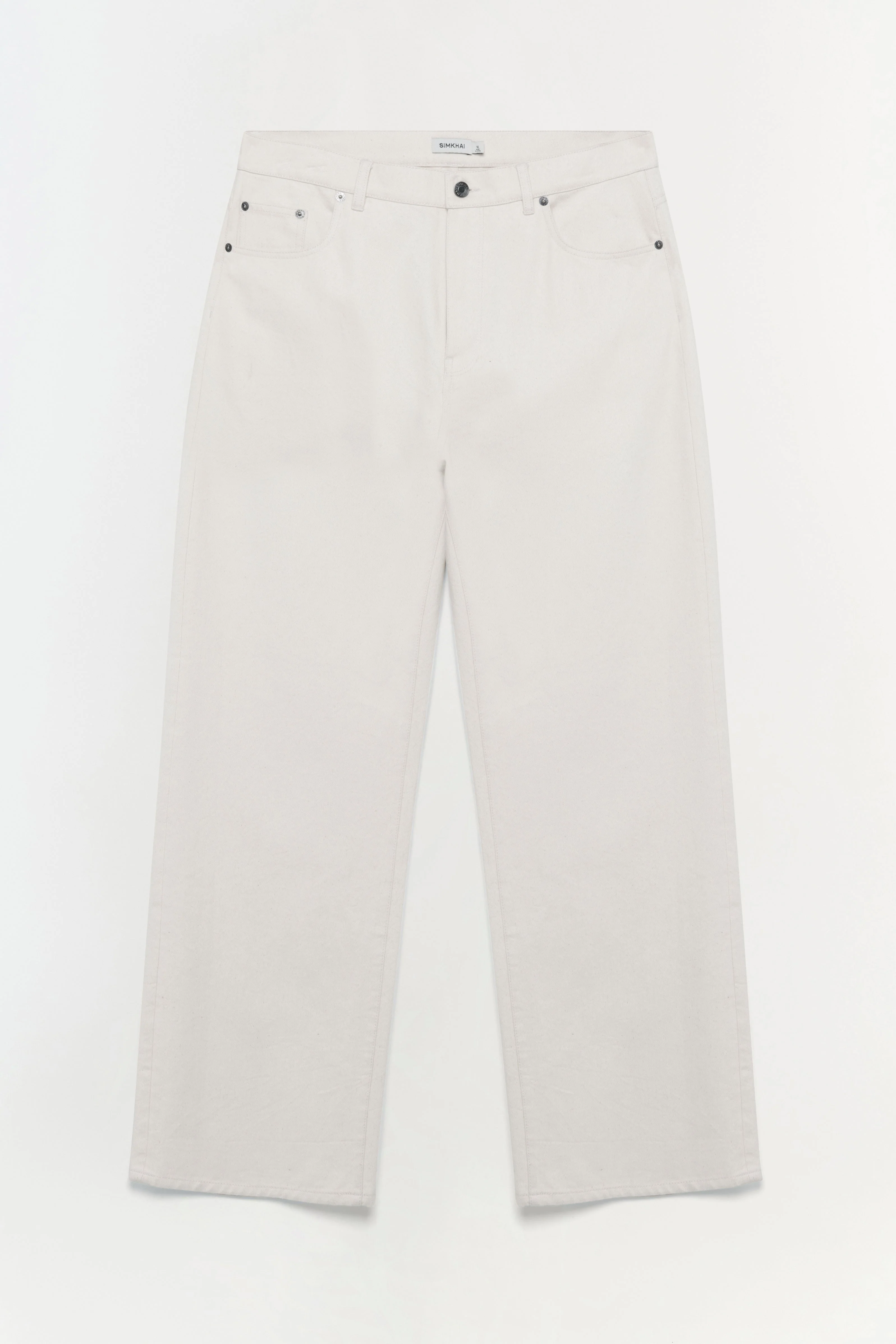 Mens | Ardie Wide Leg Jean | Cream
