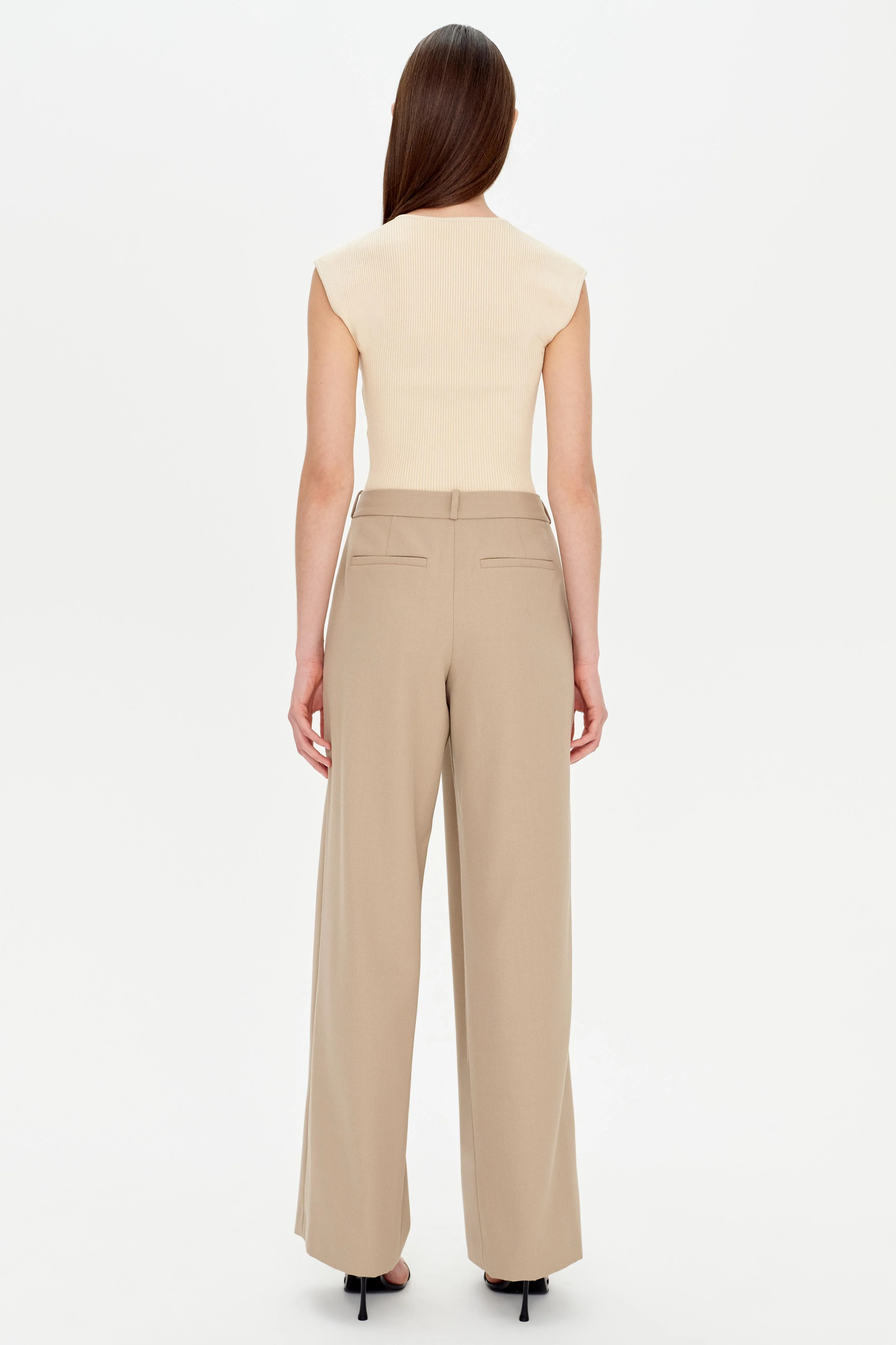 Womens | Abia Tee | Almond - Image 4