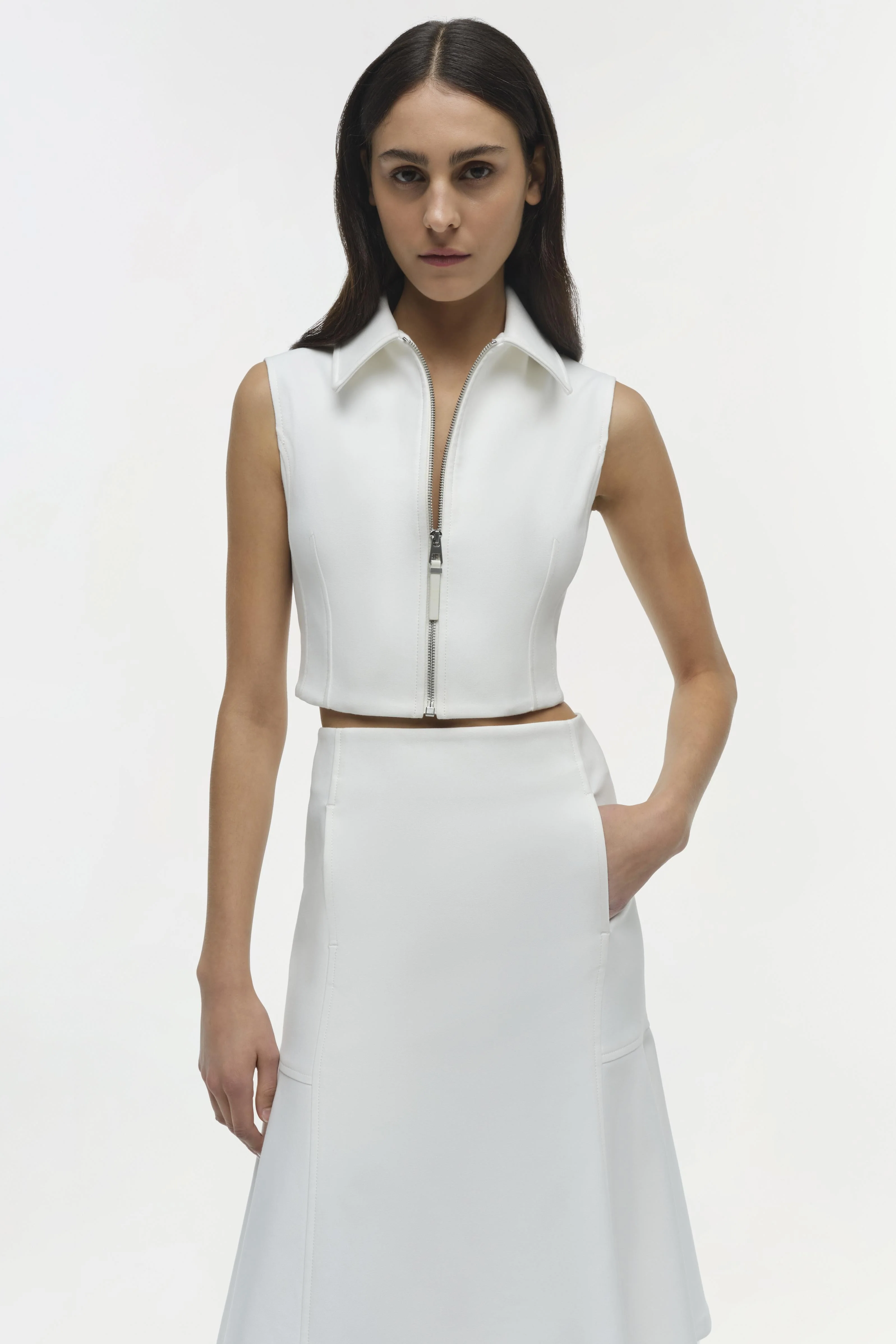 Womens | Alix Top | Ivory - Image 3