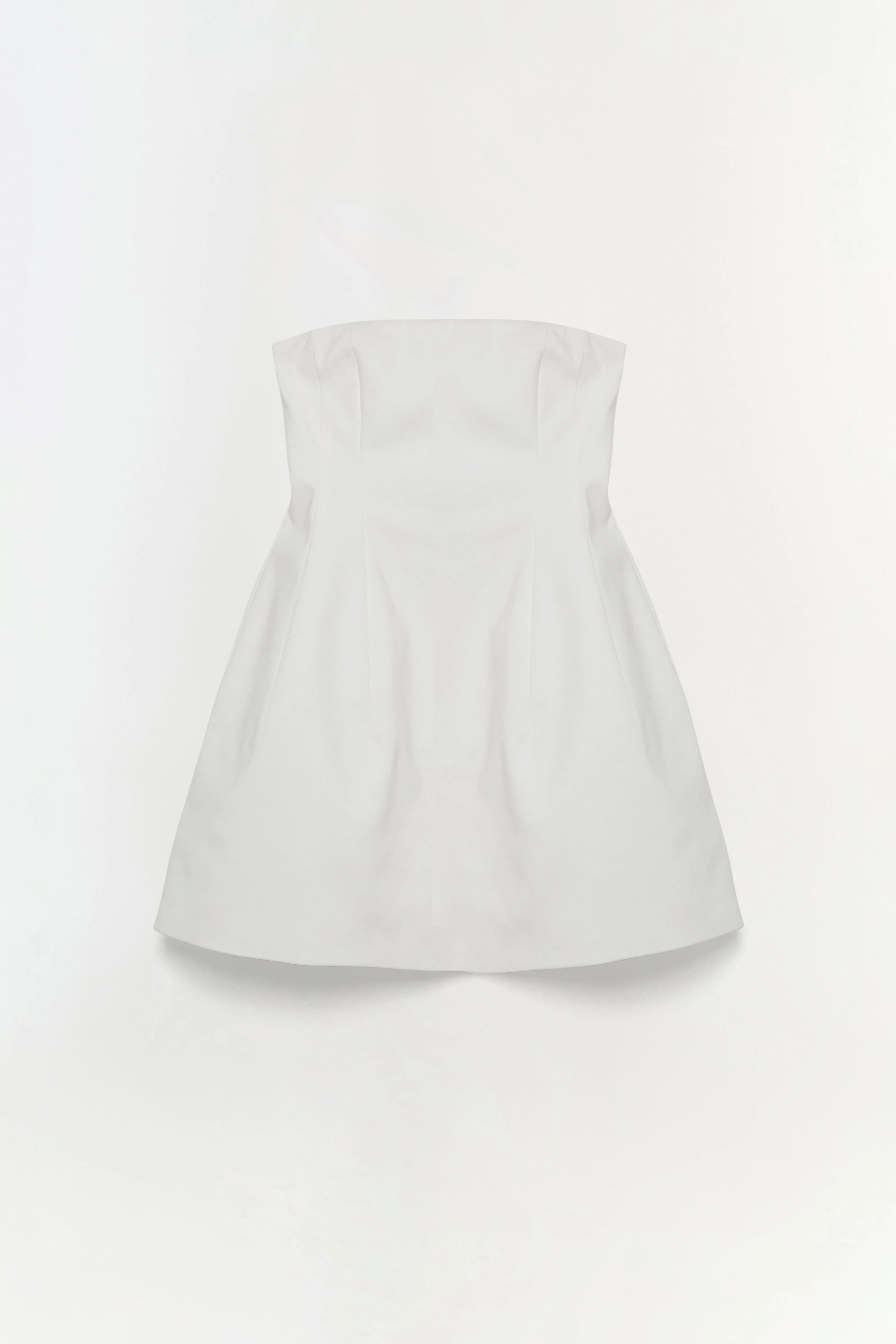 Womens | Arta Strapless Mini Dress | White