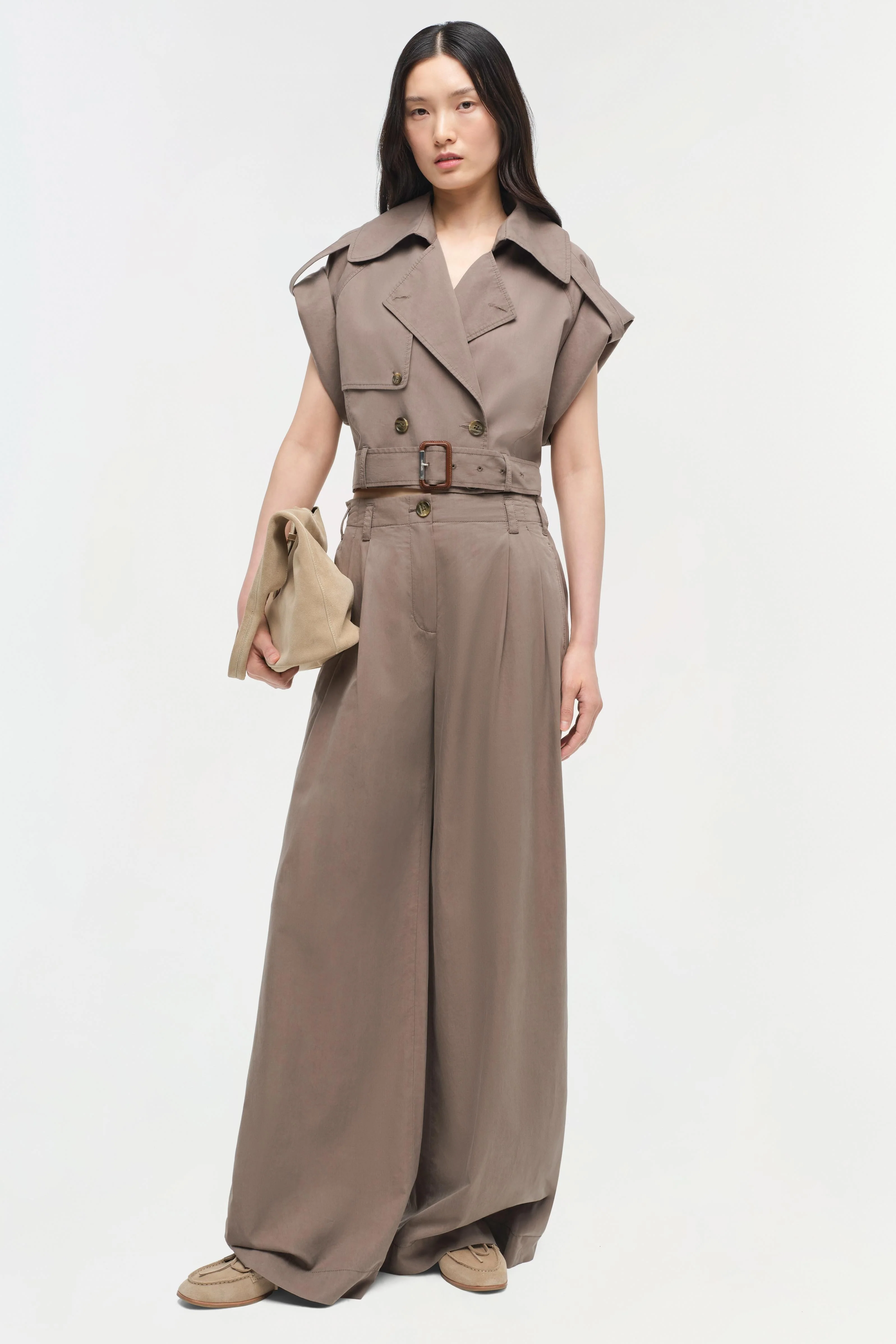 Womens | Axel Top | Faded Olive - Image 2