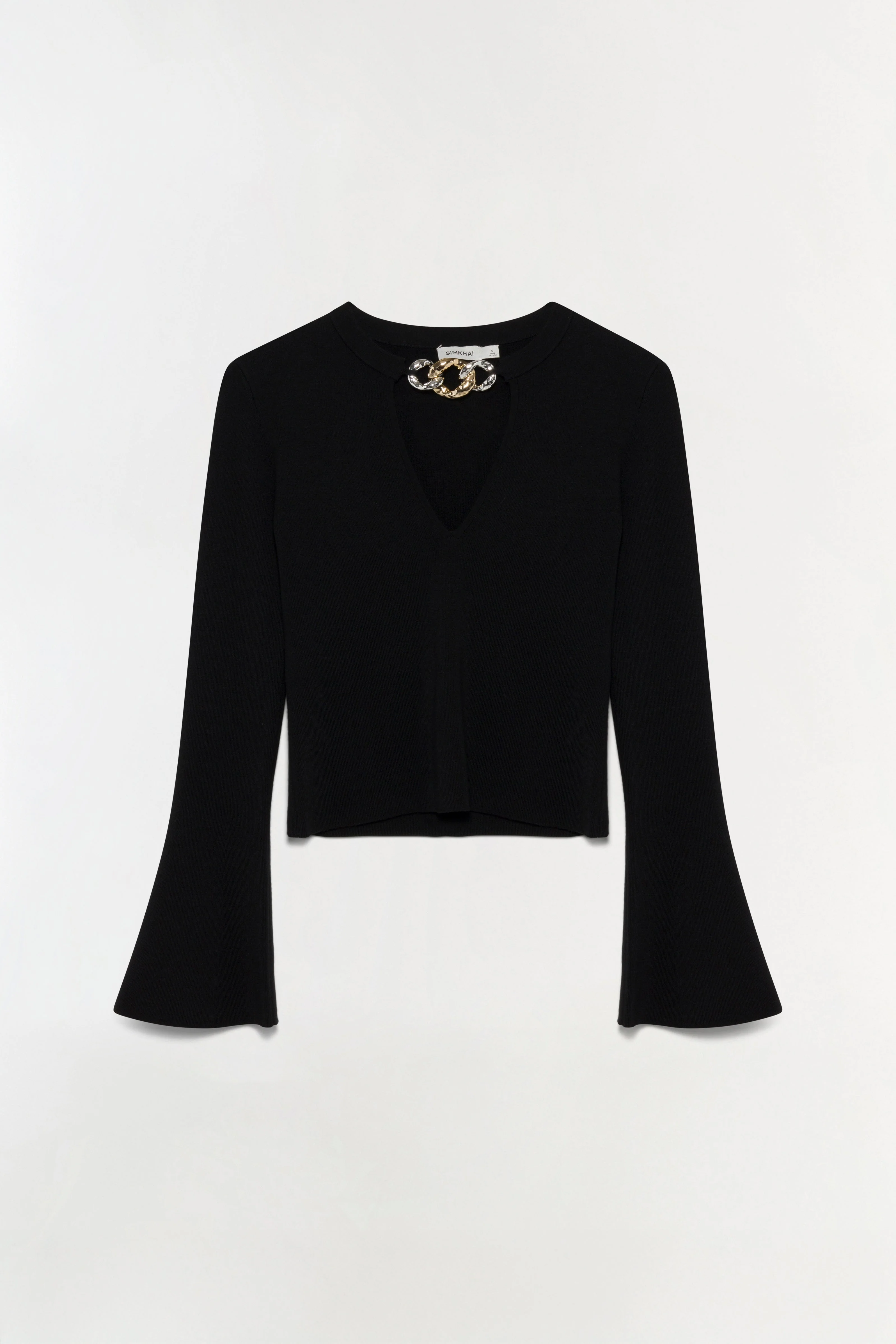 Womens | Evren Wool Top | Black