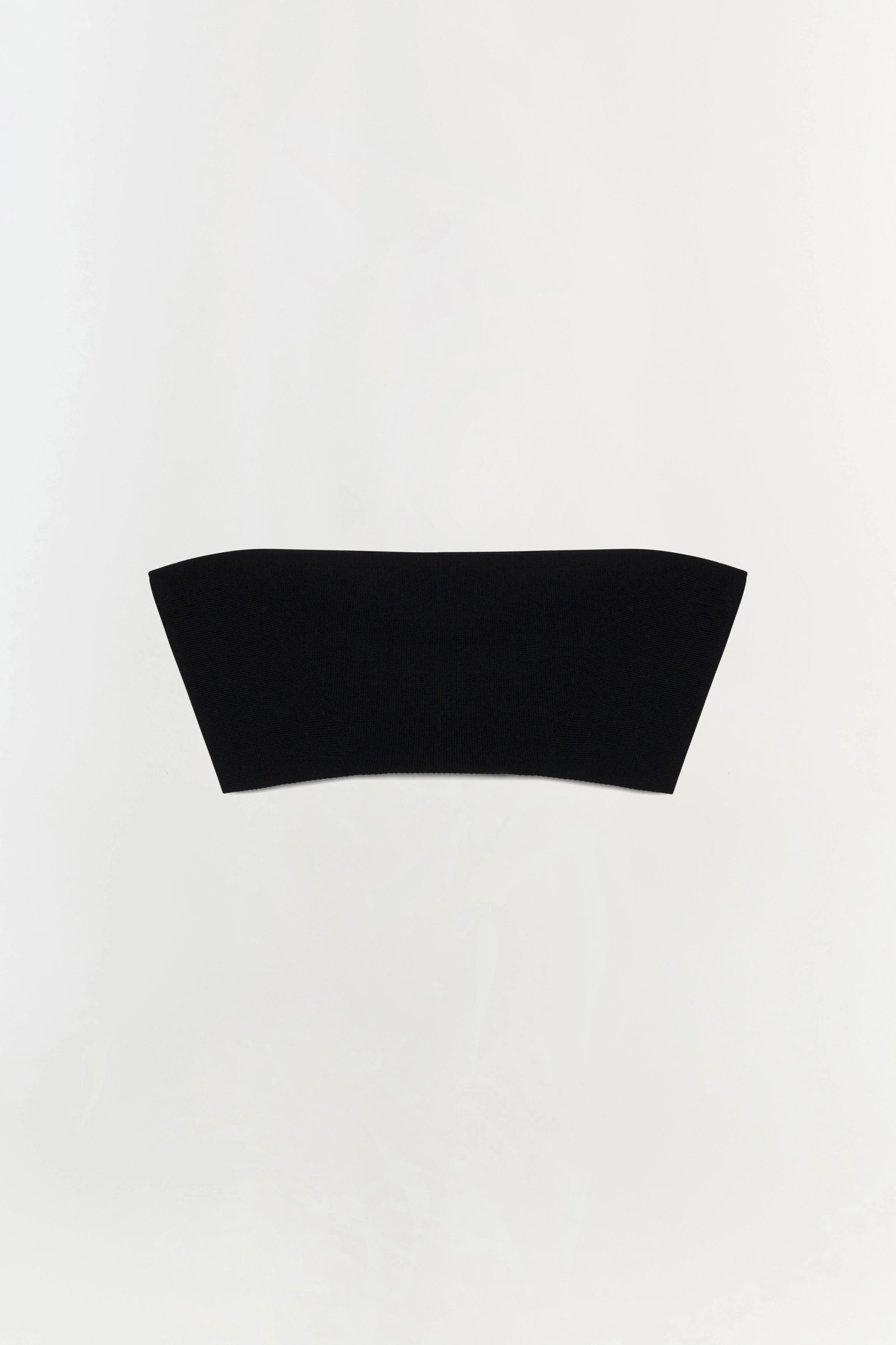 Womens | Falan Compact Knit Bralette | Black