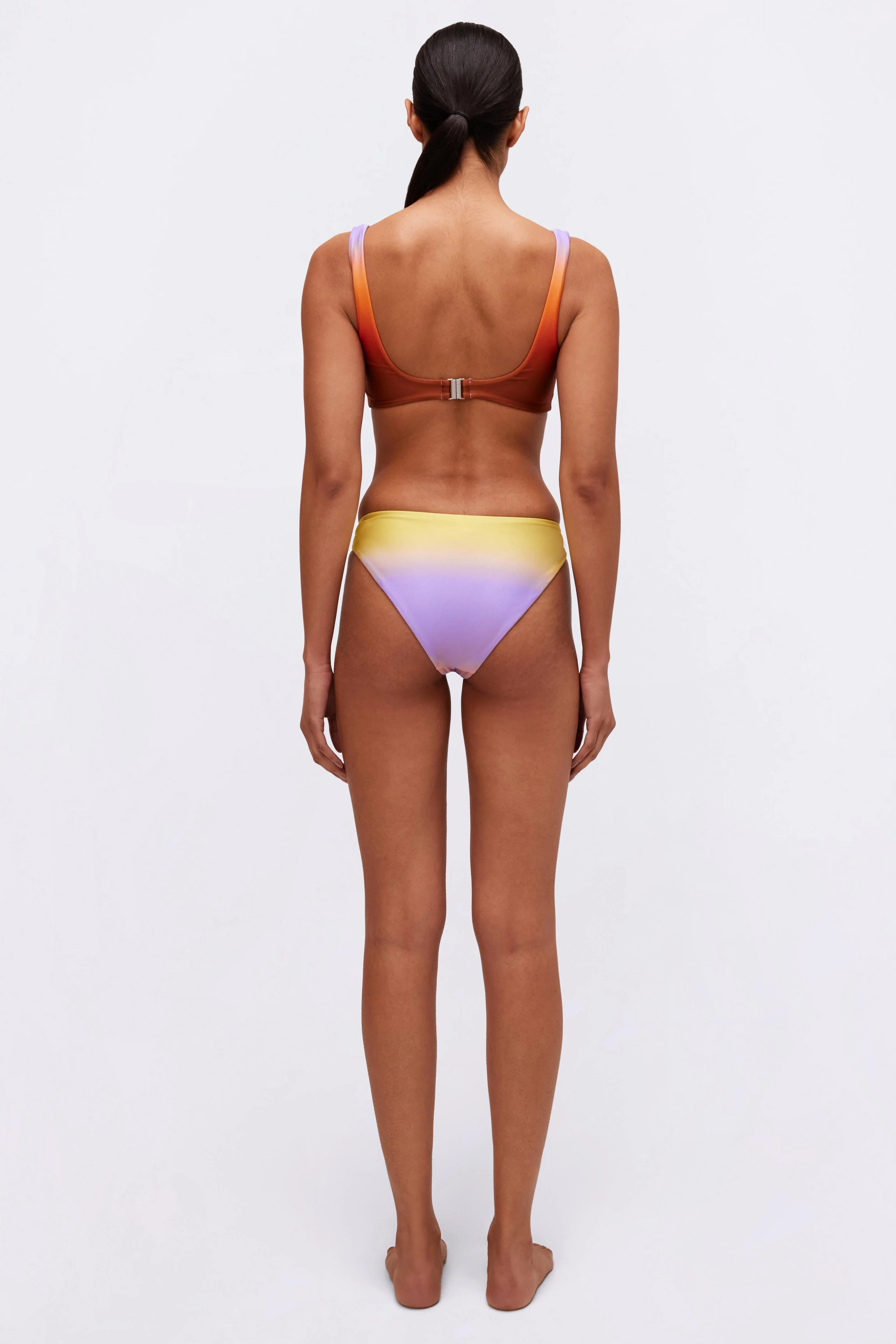 Womens | Francesca Bikini Bottom | Jam Sunset Ombre - Image 3
