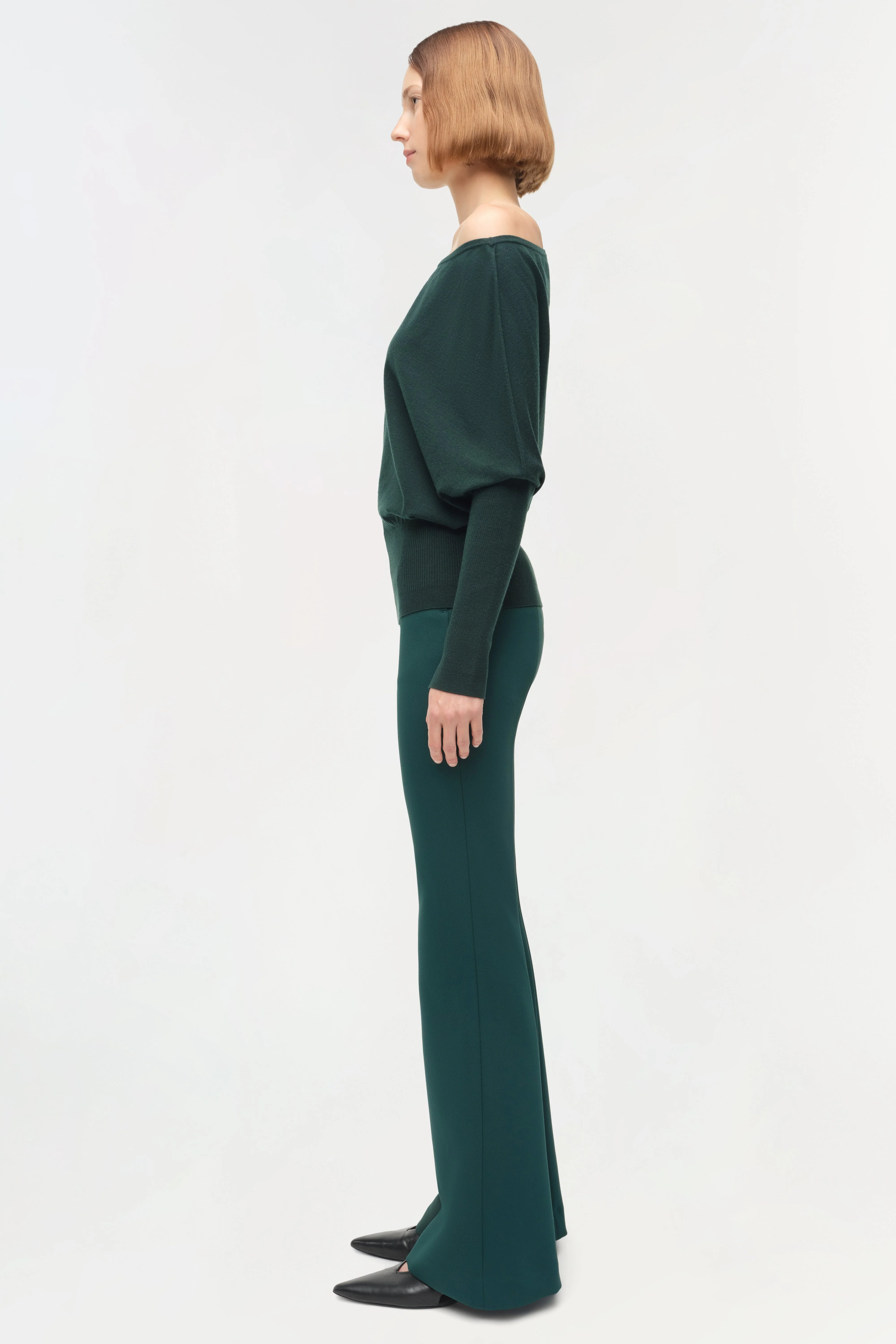 Womens | Kenna Trouser | Emerald - Image 3