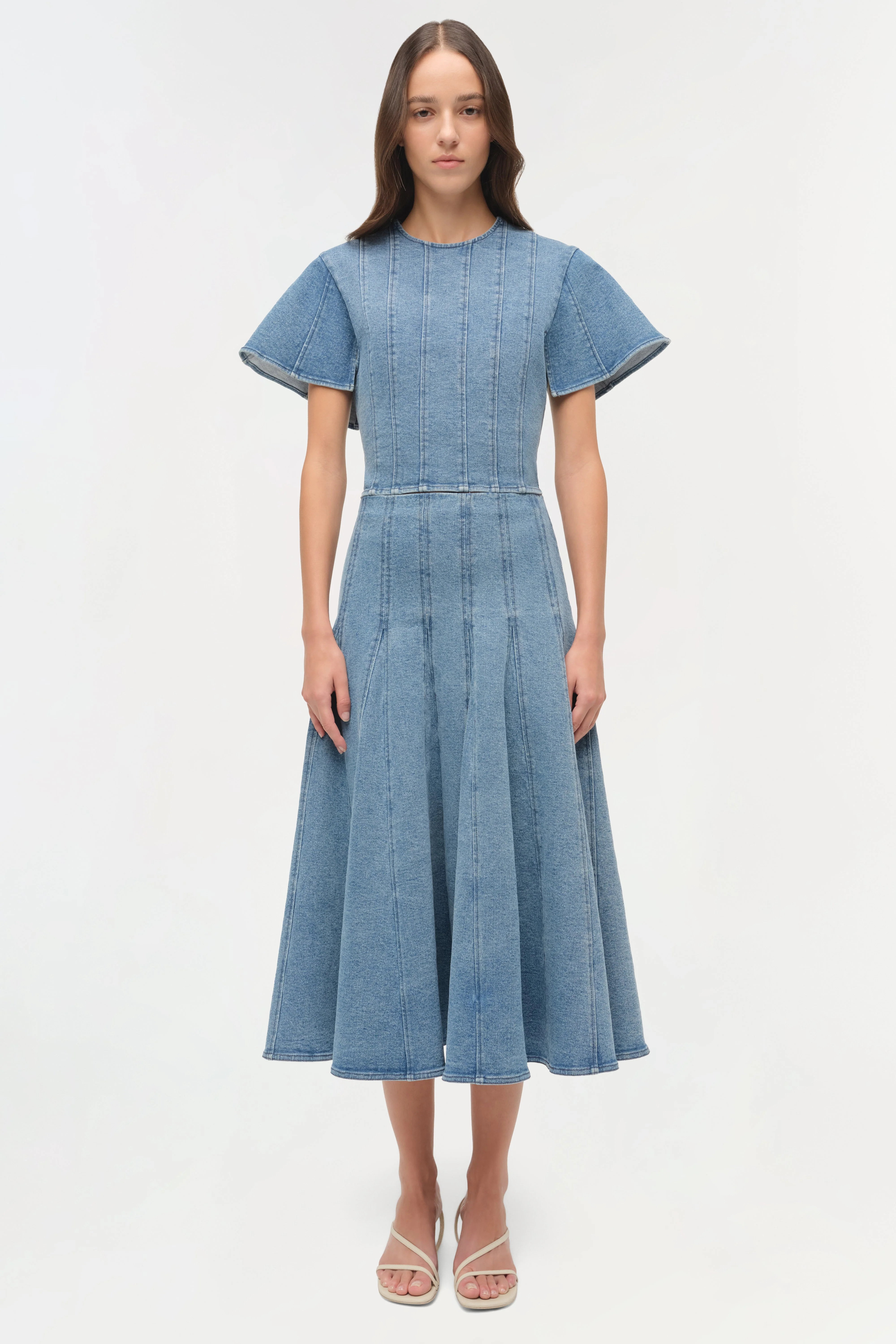 Womens | Kolby Structured Denim Top | Montauk - Image 7