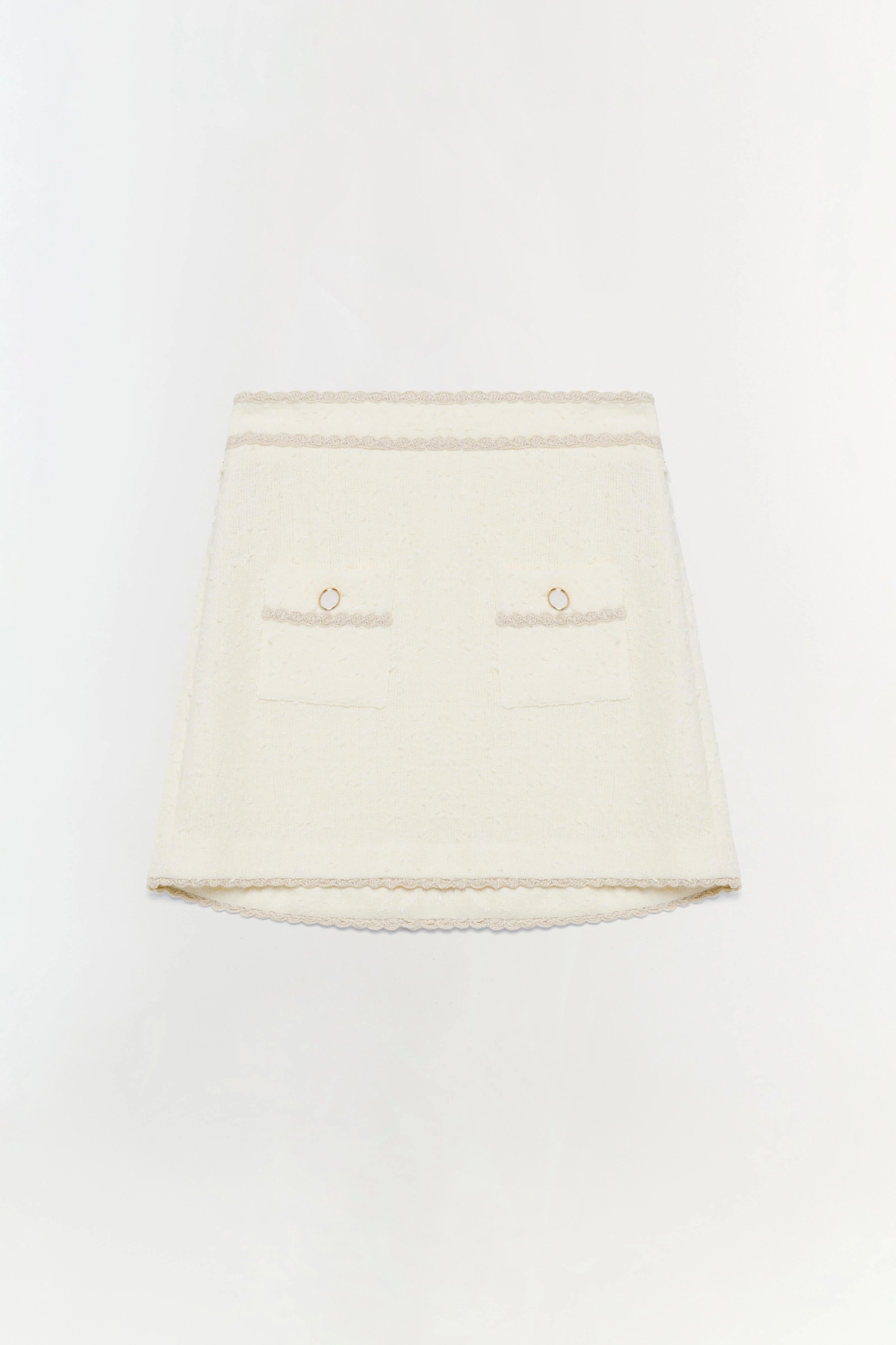 Womens | Leighton Mini Skirt | Ivory