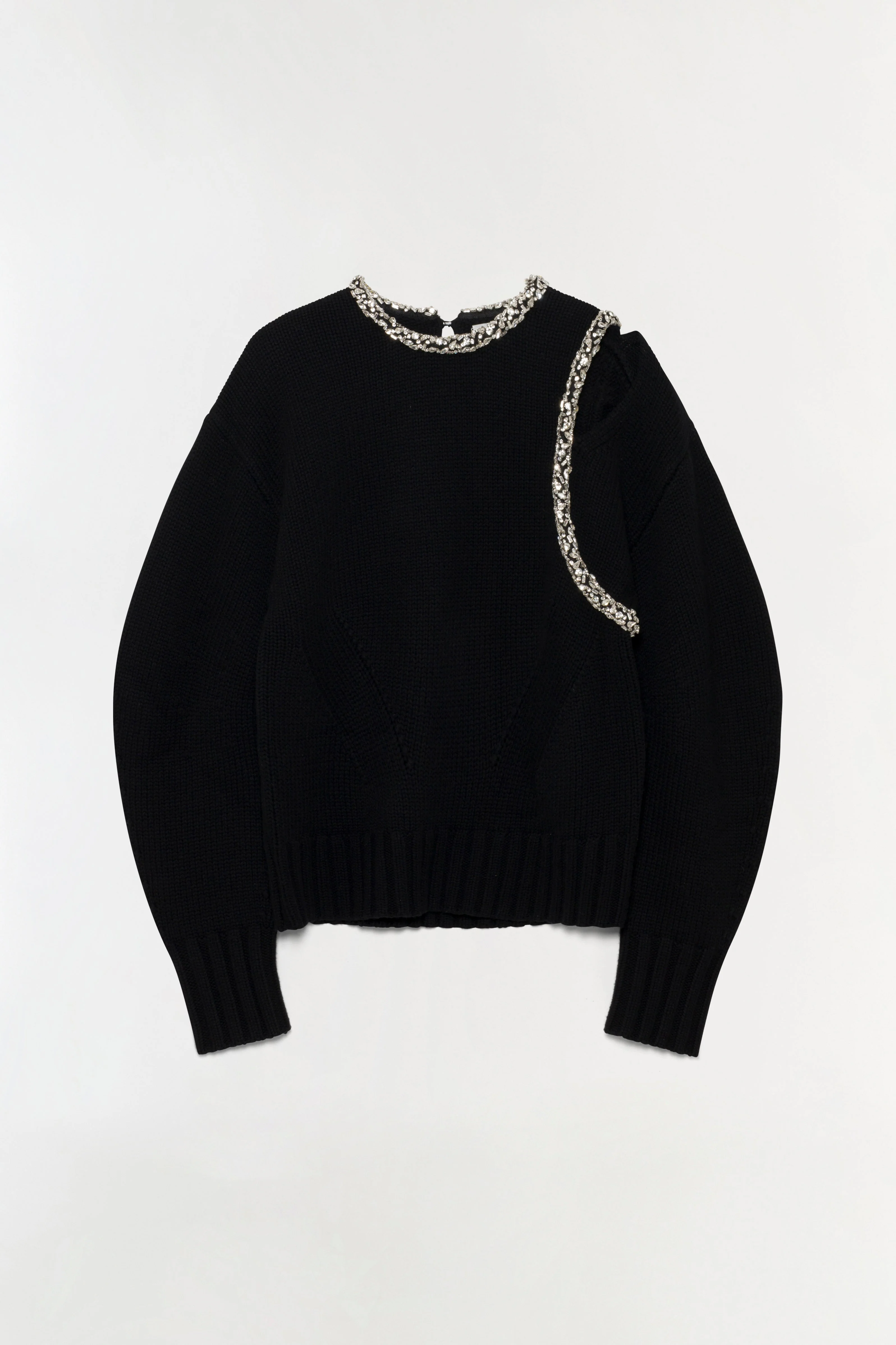 Womens | Monroe Embellished Pullover | Black