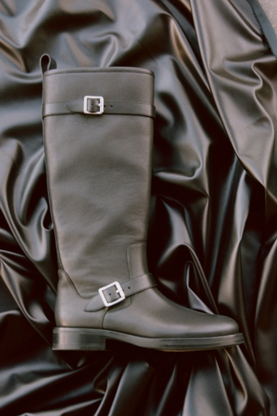 Womens | Noah Moto Leather Boot | Black - Image 2