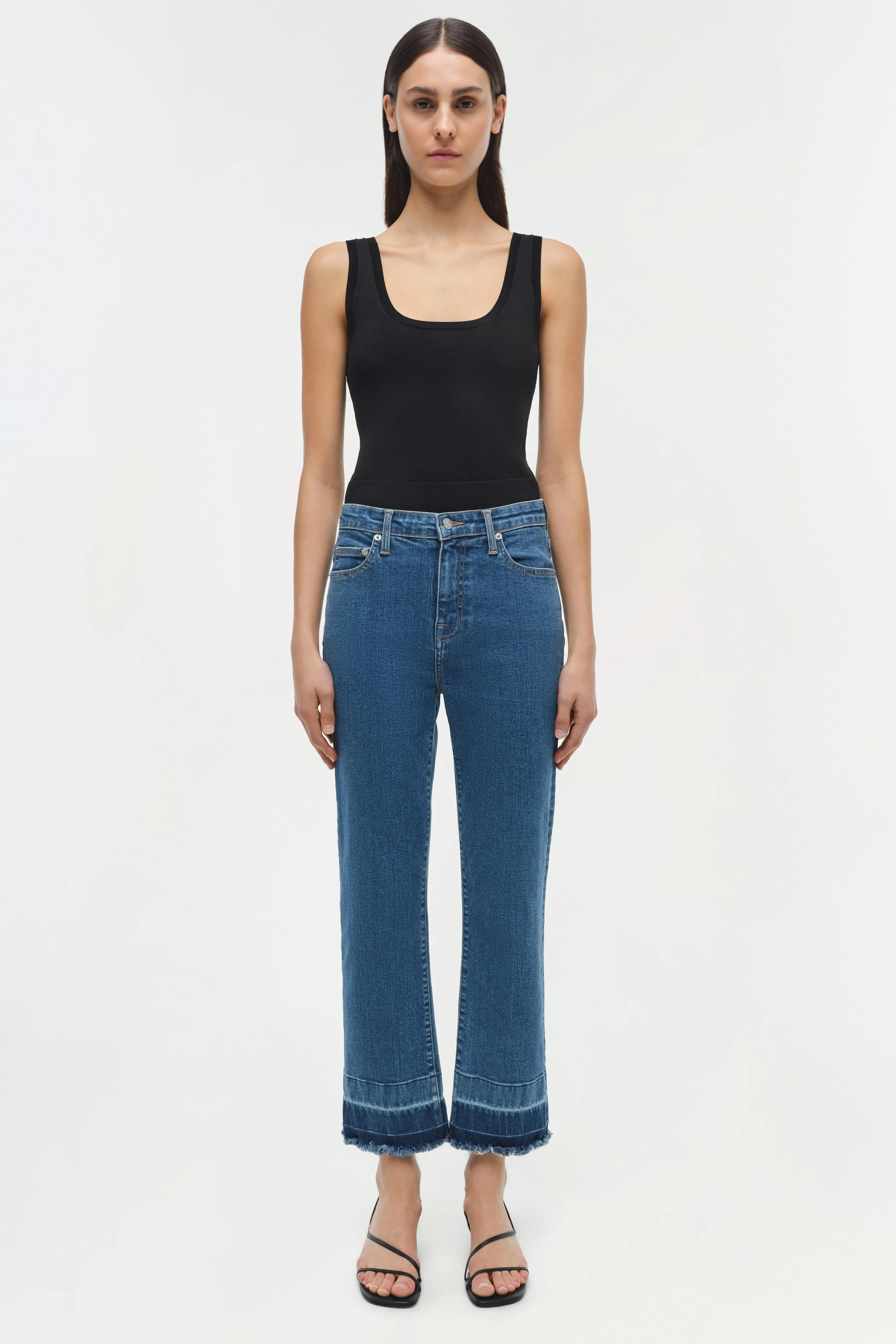 Womens | River Straight Jean | Marine - Image 6