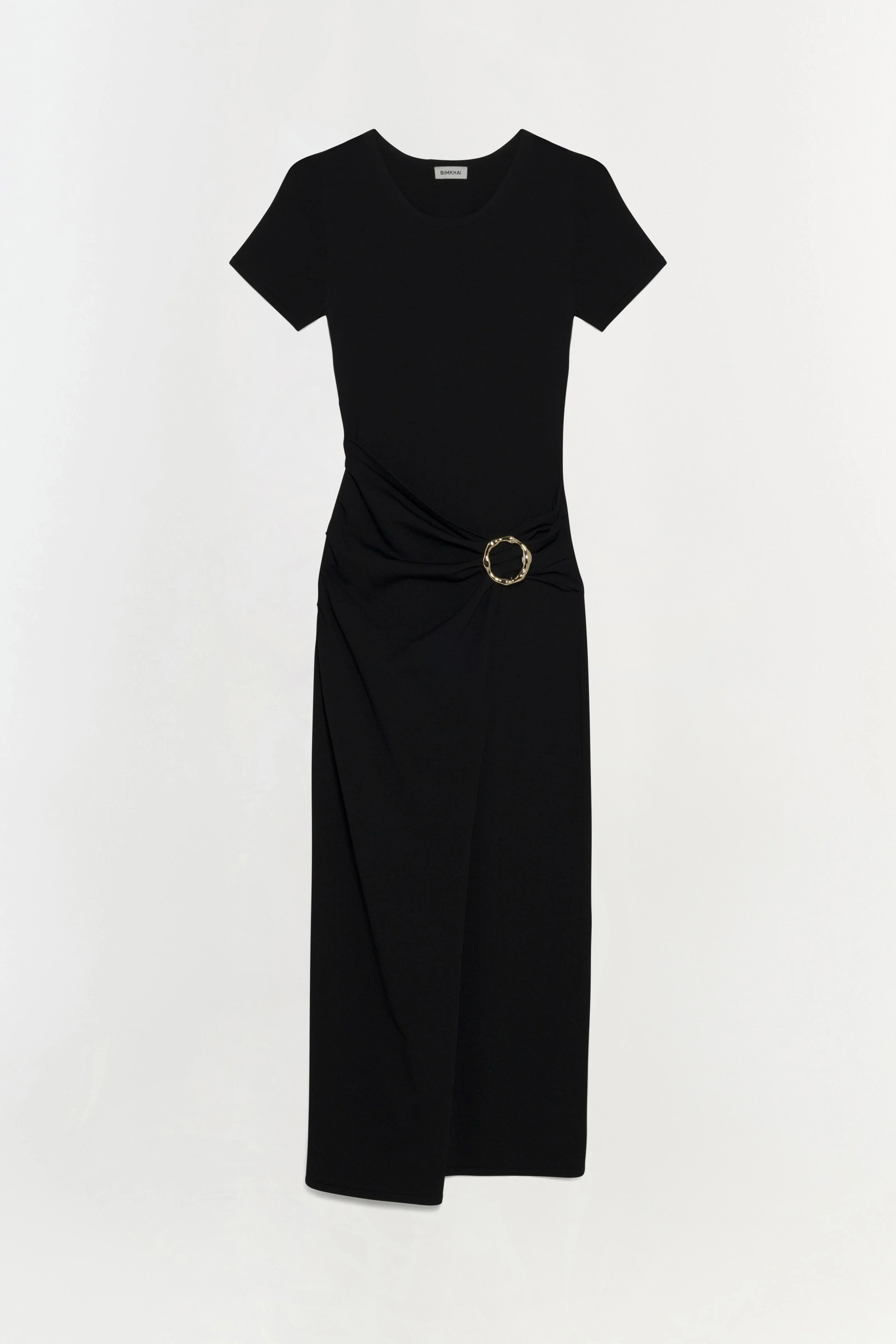 Womens | Soren Knit Midi Dress | Black