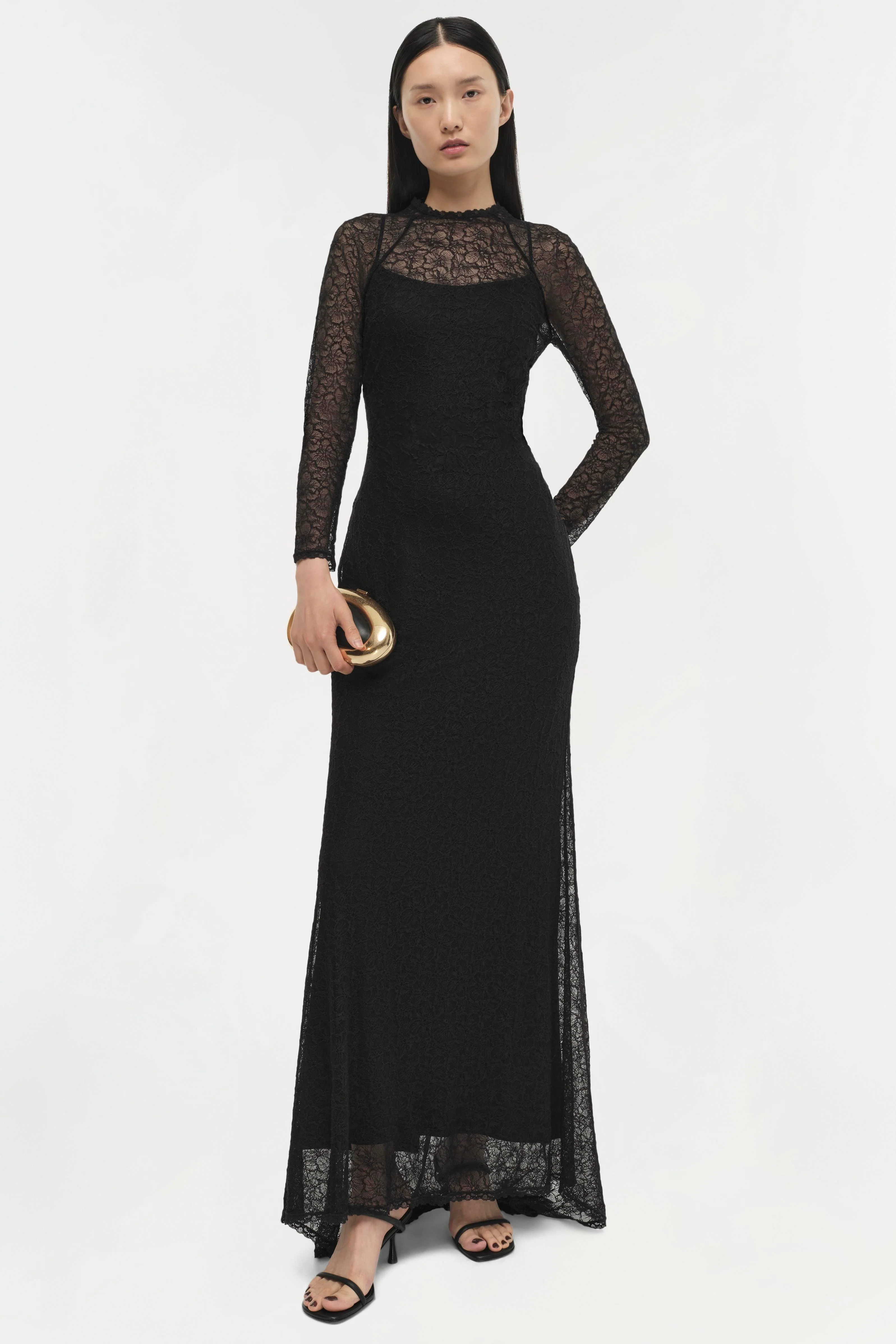 Womens | Stacy Gown | Black - Image 2