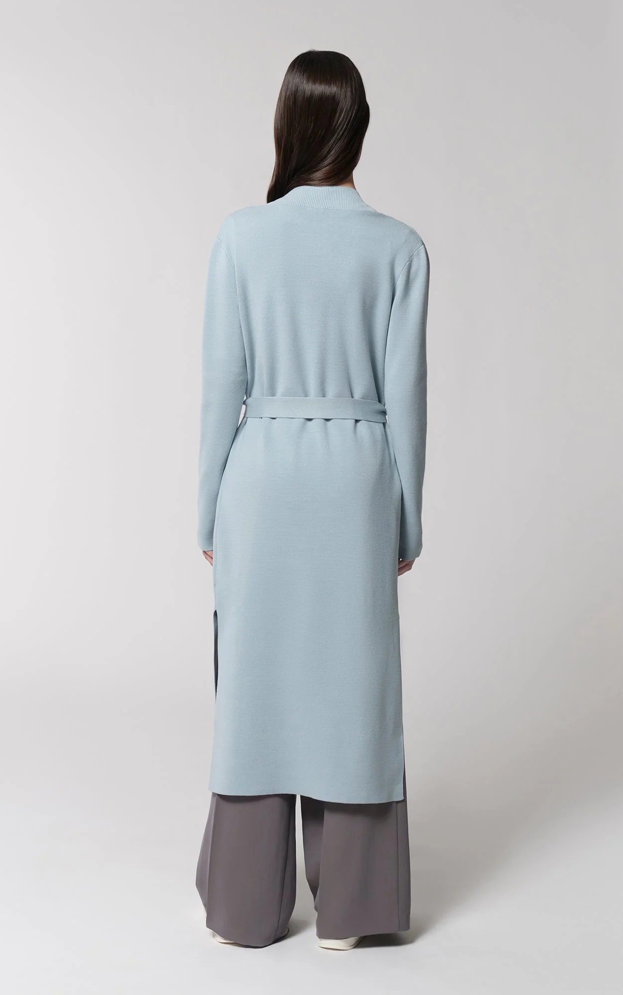 Aliciana Long Cardigan With Belt | Breeze - Image 7