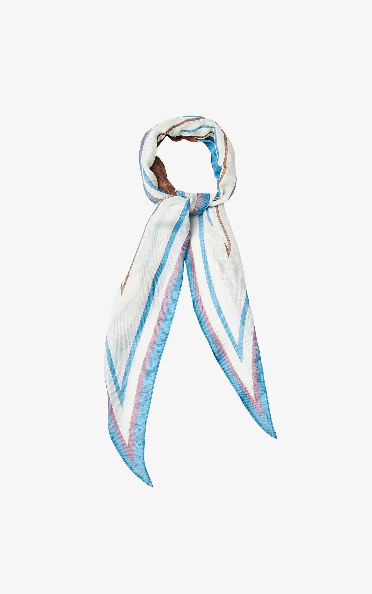 Alla Diamond-Shaped Scarf With Geometrical Pattern | Multicolor - Image 4
