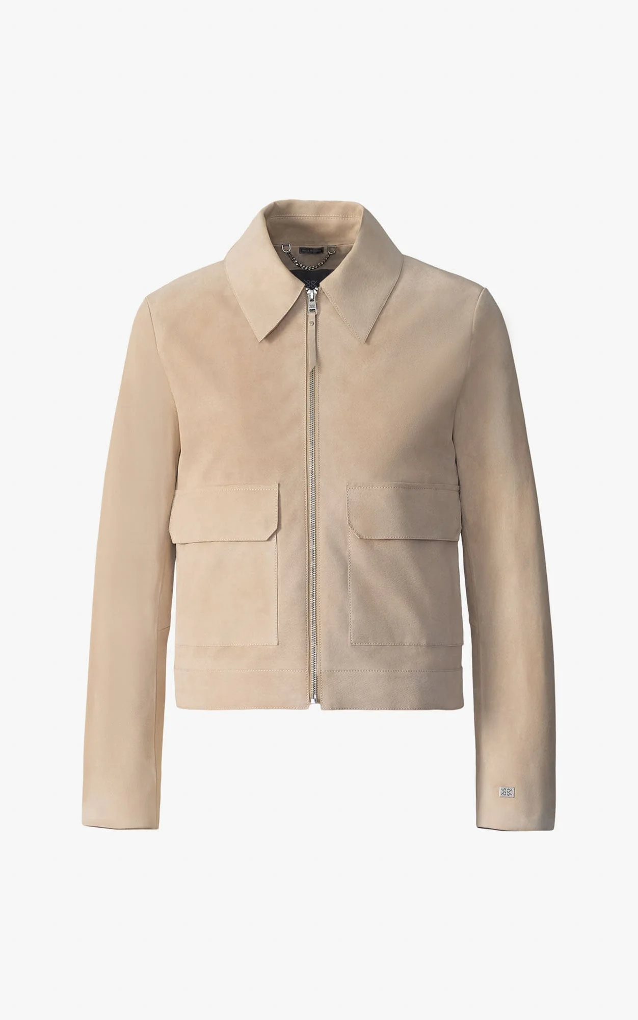 Allan Suede Shirt Jacket | Almond - Image 7