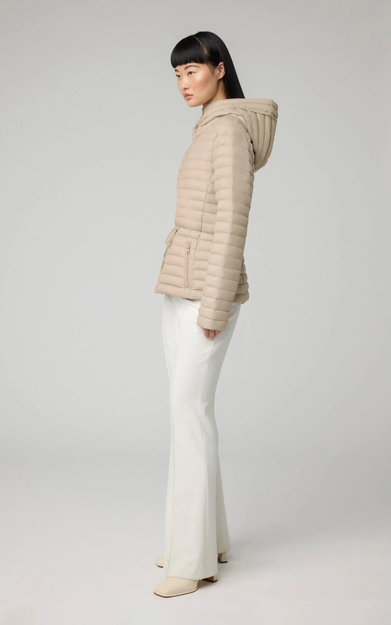 Ayleen Packable Down Cinch-Waist Jacket | Hush - Image 5