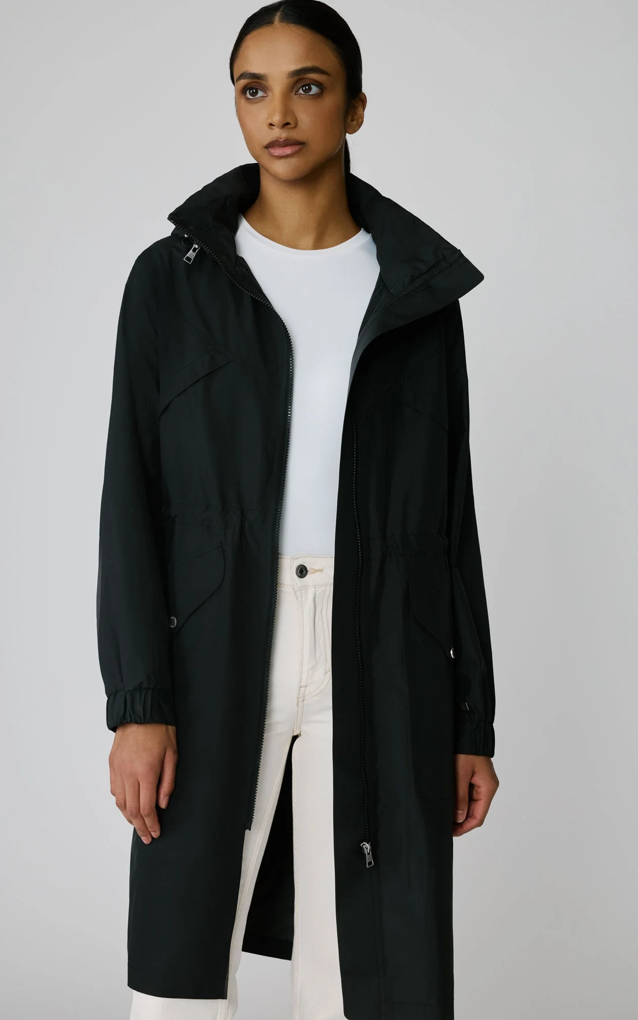 Azarya Packable Utility Coat | Black - Image 5