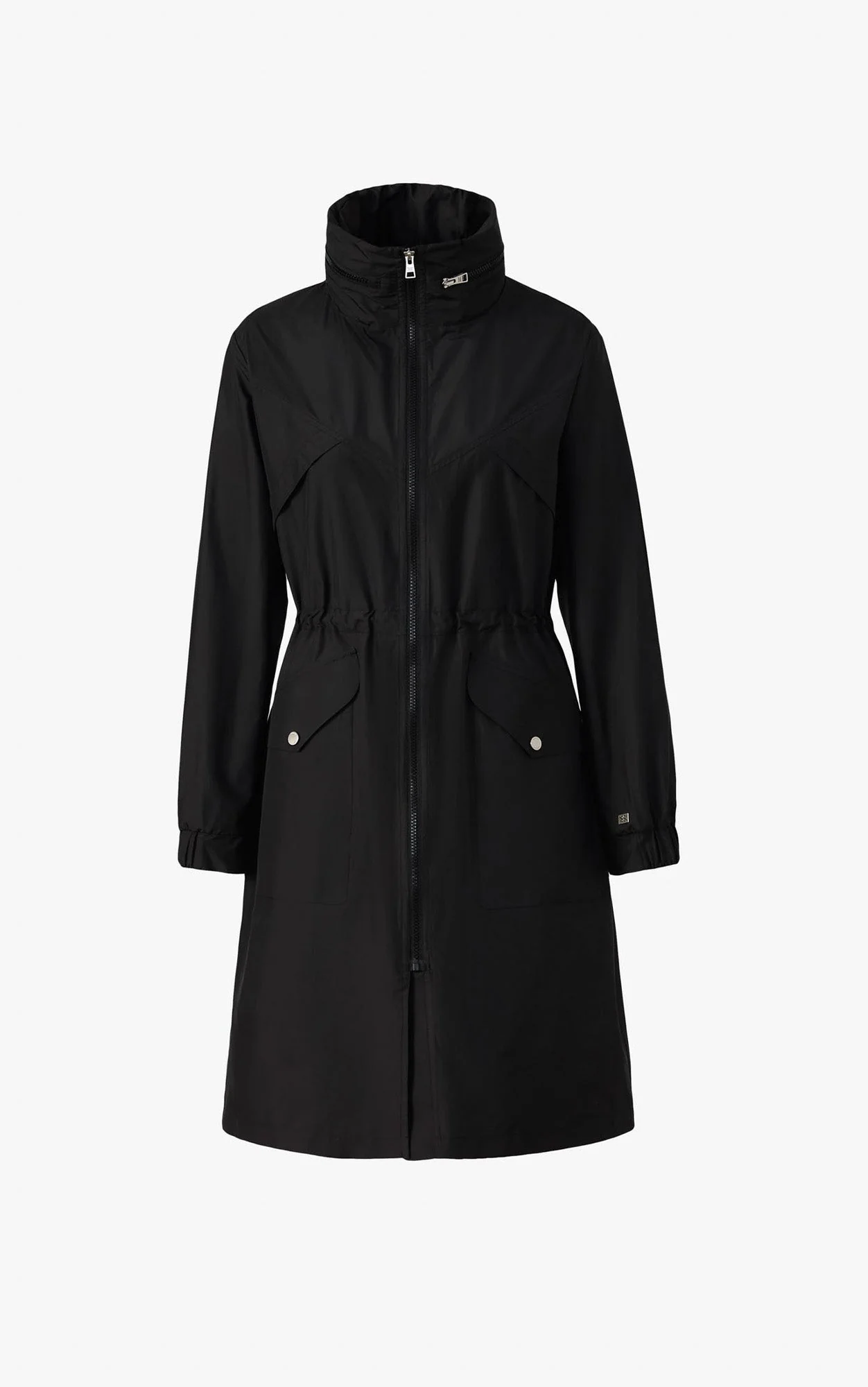 Azarya Packable Utility Coat | Black - Image 7