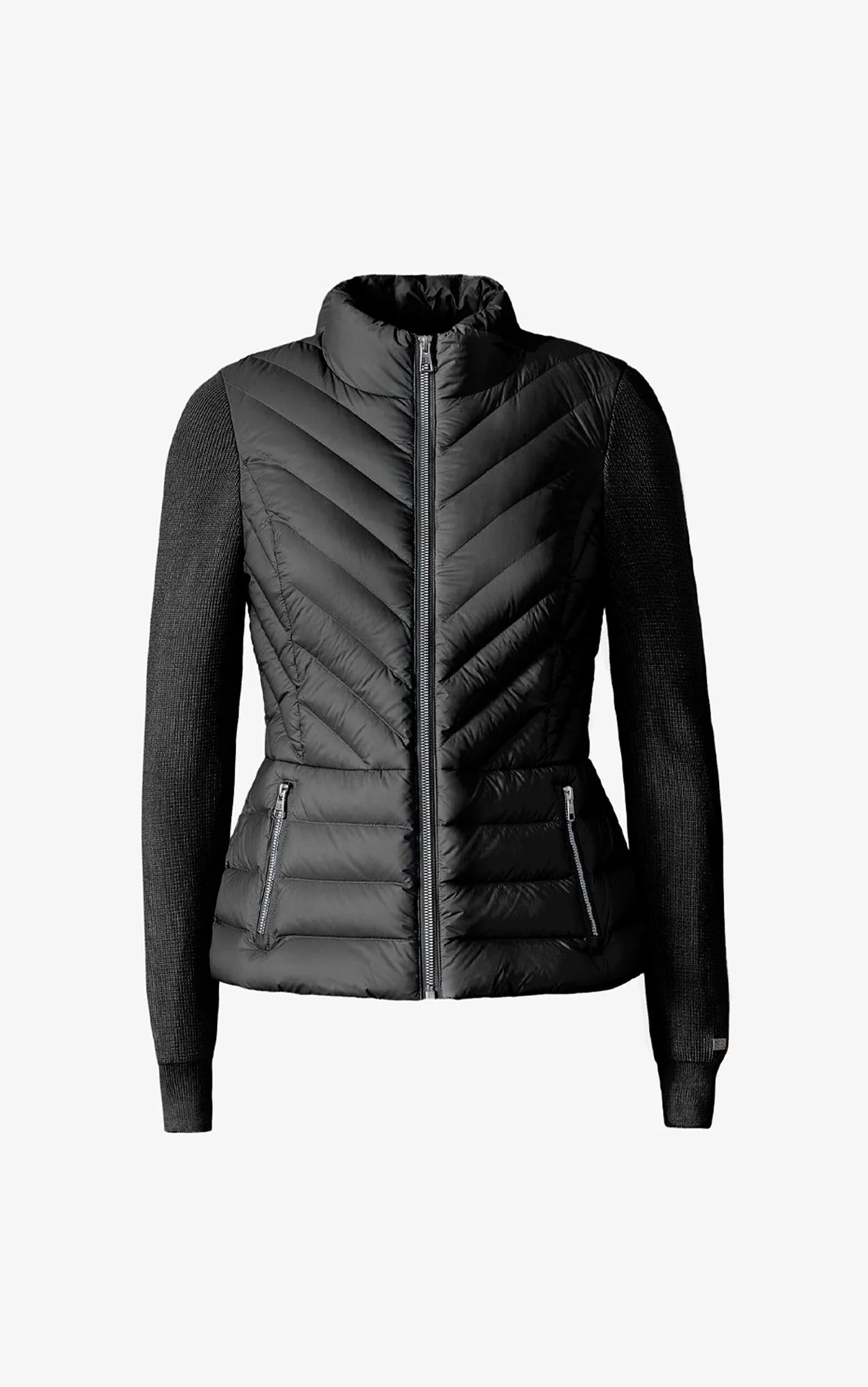 Bexley Hybrid Down Jacket | Black - Image 6