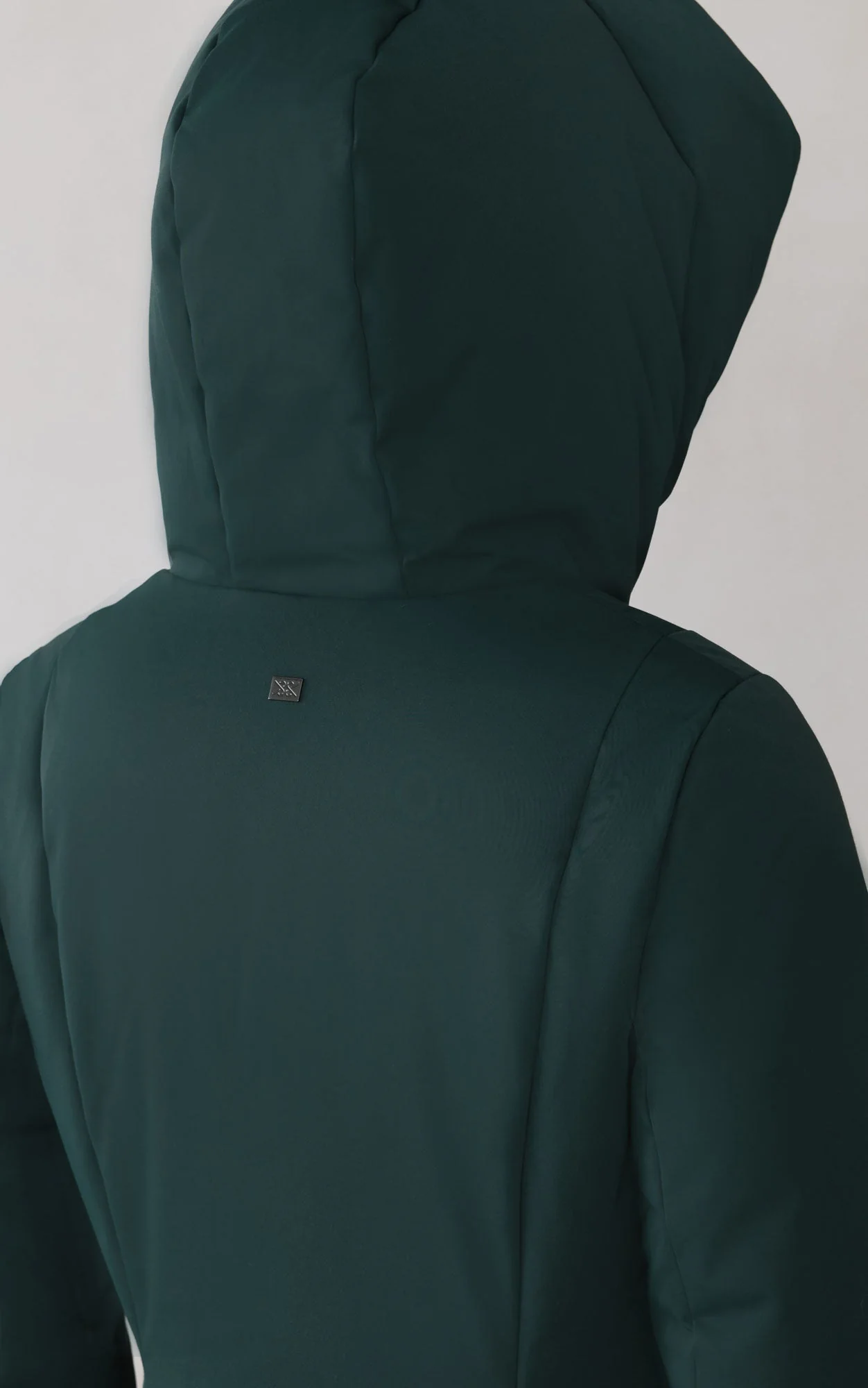 Camelia-U Signature Down Coat | Midnight Forest - Image 7