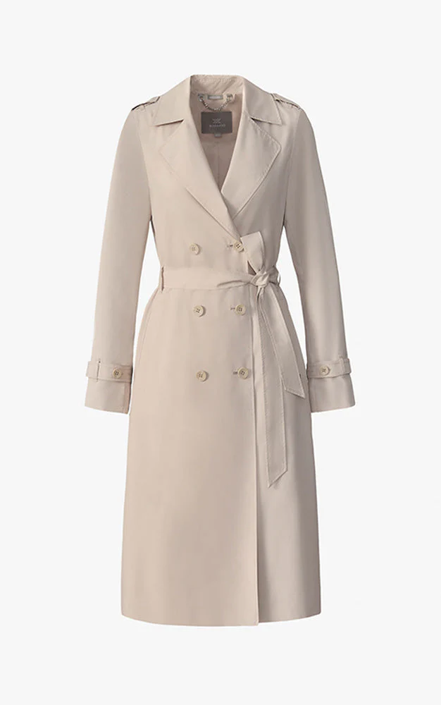 Double-Breasted Trench | Mist - Image 4