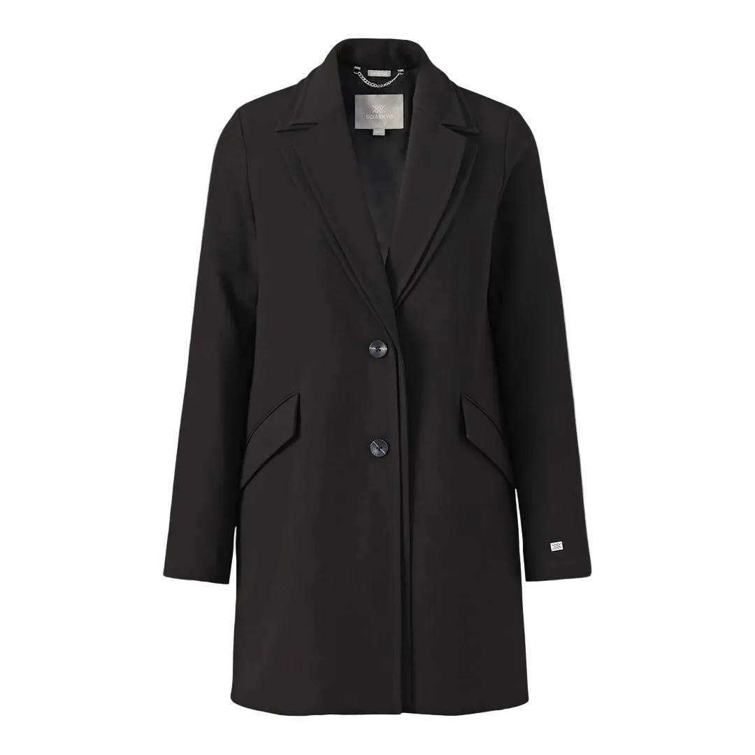 Fabriza Blazer Coat | Black