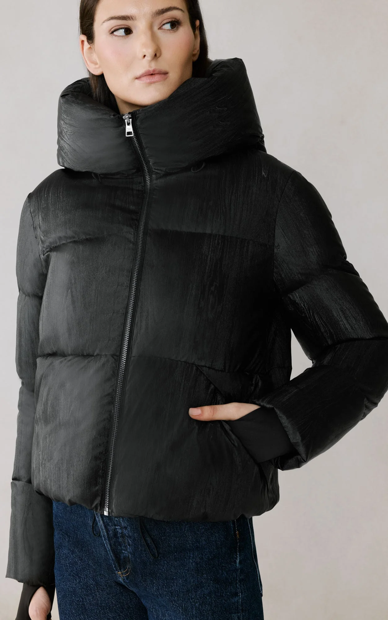 Iroh-Md Down Puffer Jacket | Black - Image 4
