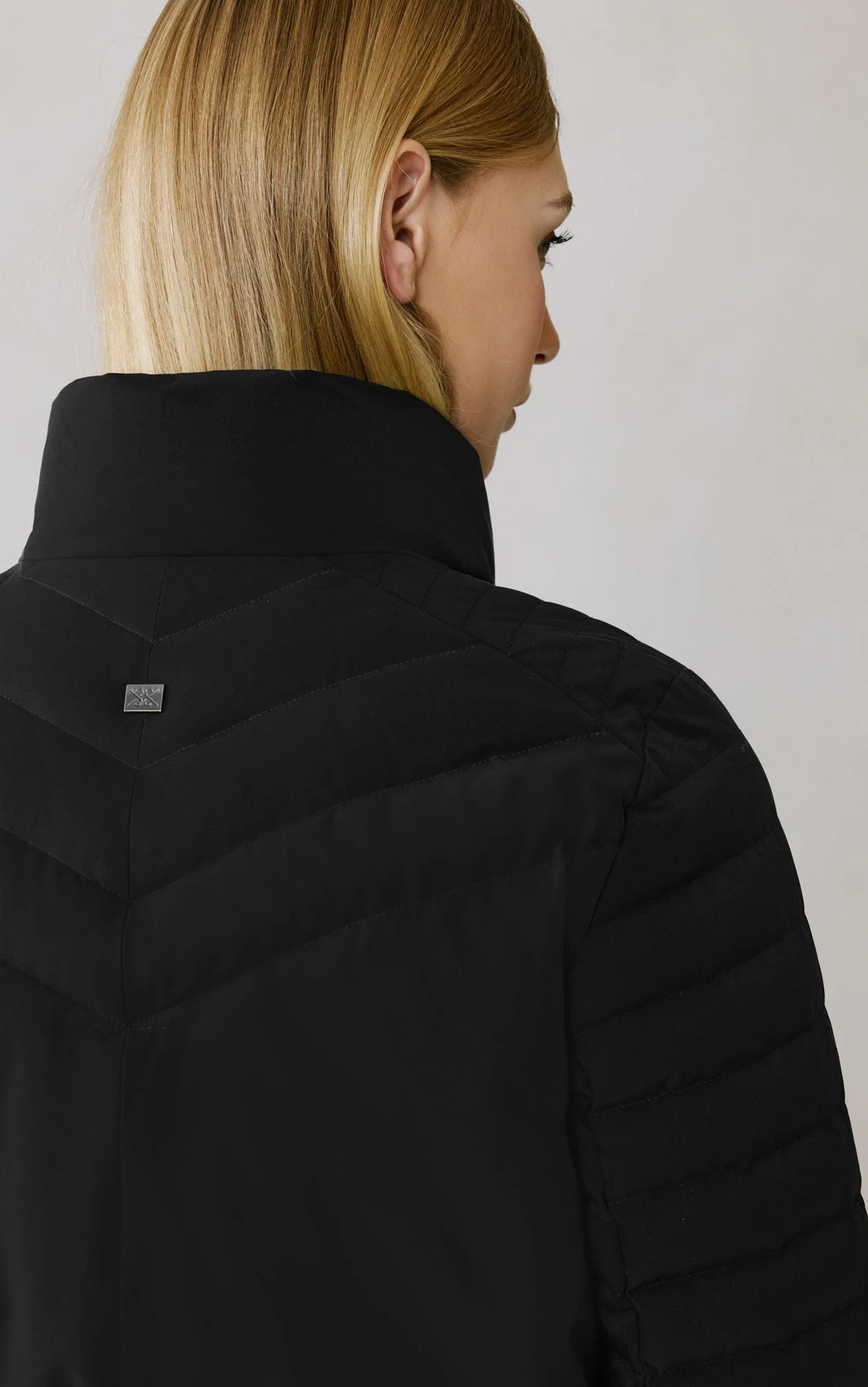 Isabella Down Blouson Jacket | Black - Image 6