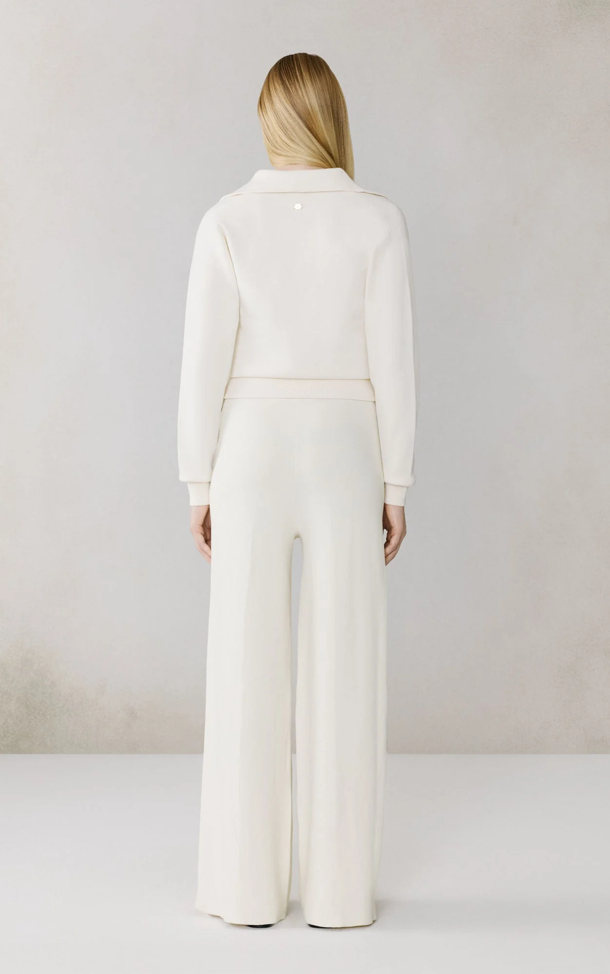 Janet Polo Sweater | Powder - Image 3