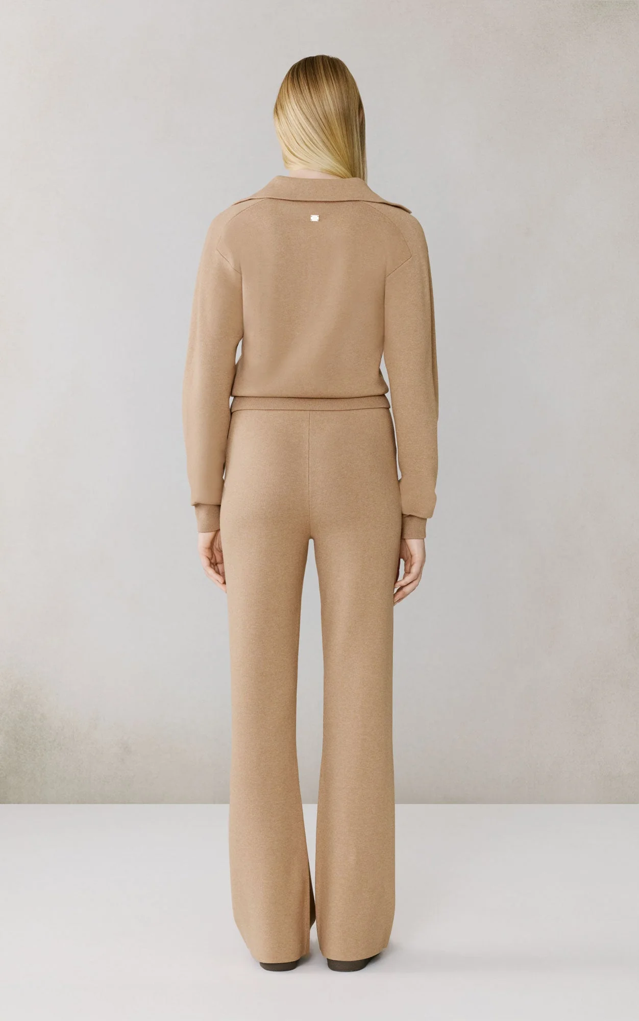 Lindsey Fit And Flare Pant | Teak Heather - Image 4