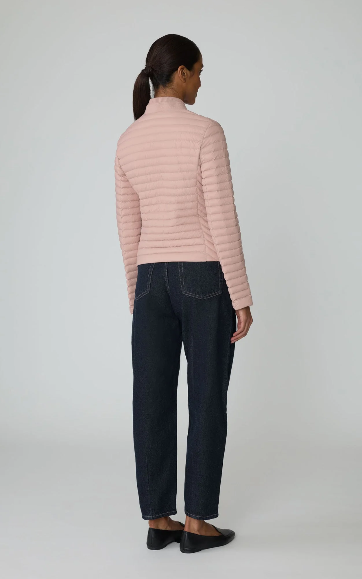 Marion Packable Down Jacket | Blush - Image 4