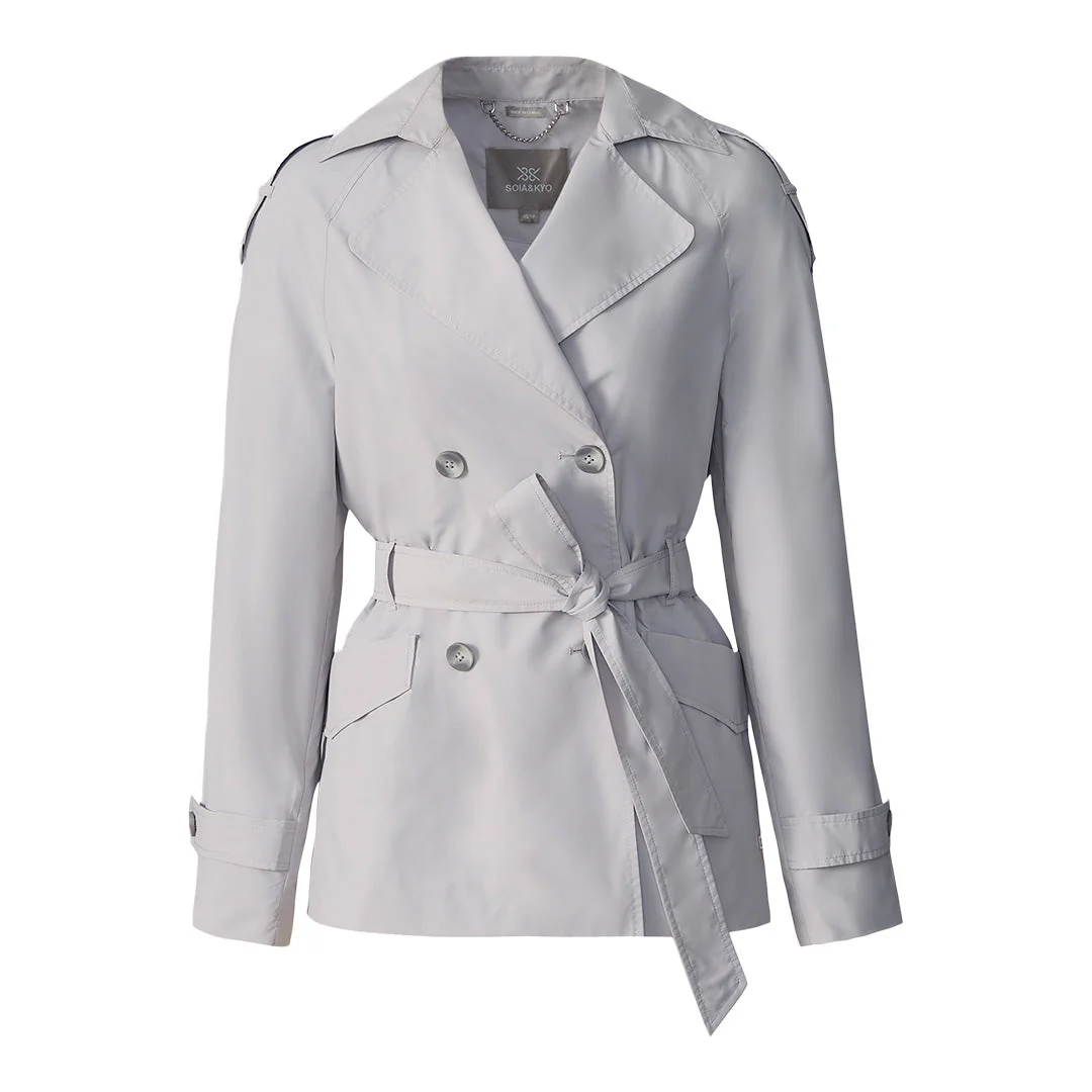 Medina Packable Trench | Stone