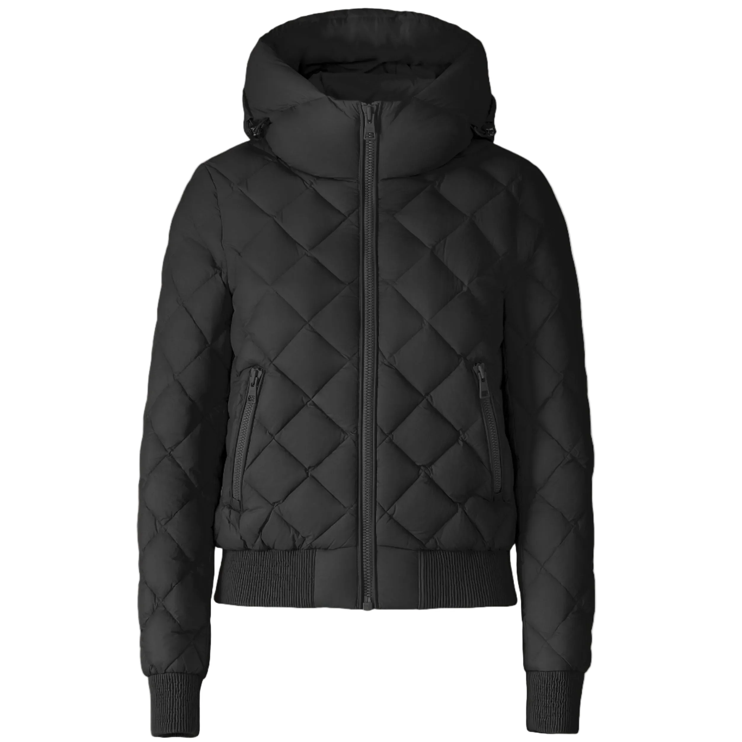 Senna-U Down Bomber Jacket | Black