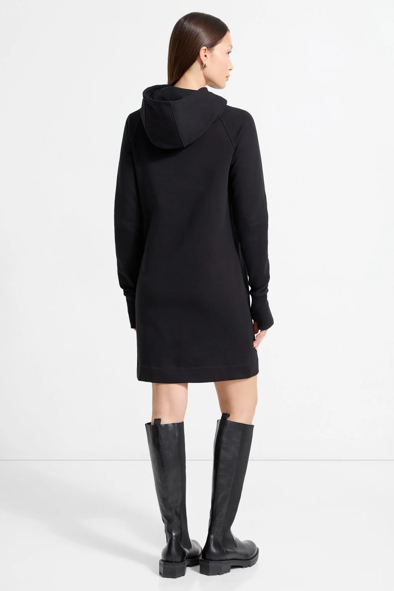 Tompkins Cropped Dress | Melange Grey - Image 11