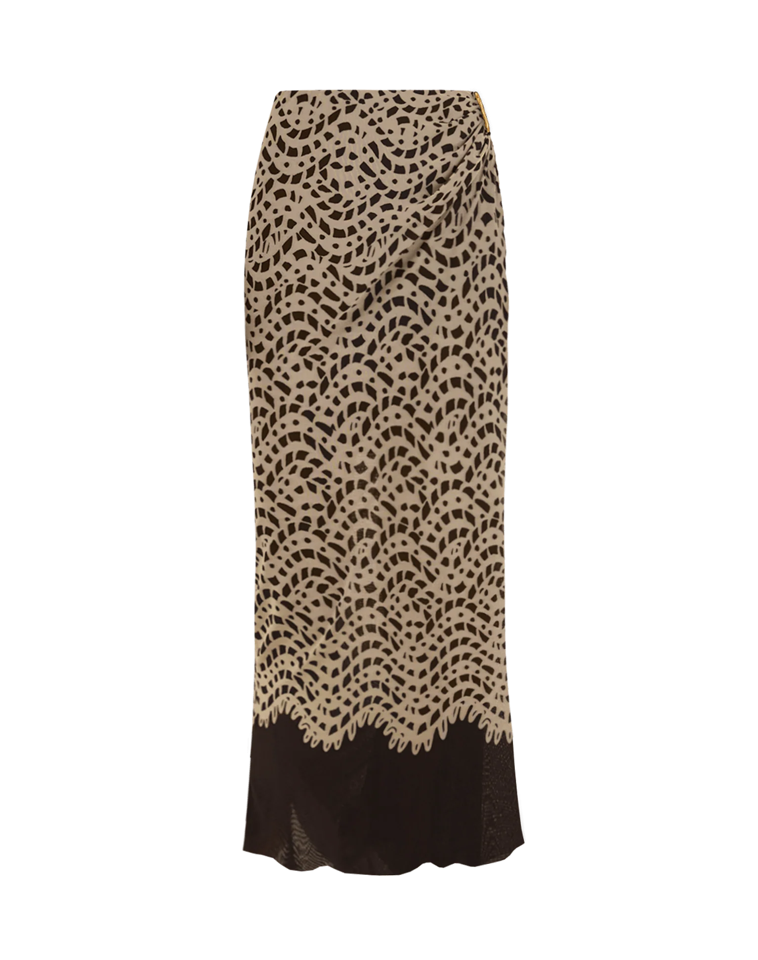 Amira Detail Long Skirt | Poeme