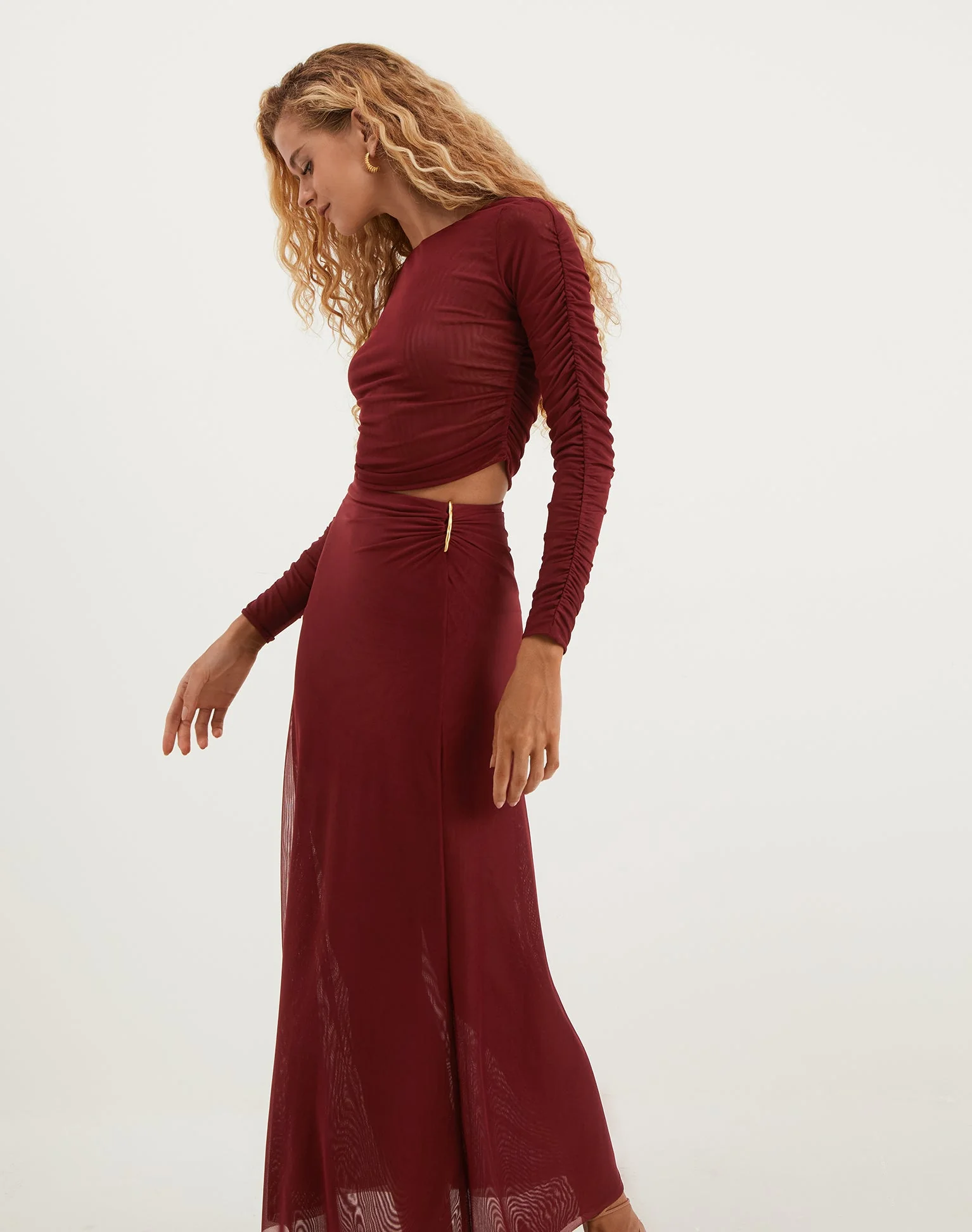 Amira Detail Long Skirt | Ponche - Image 5