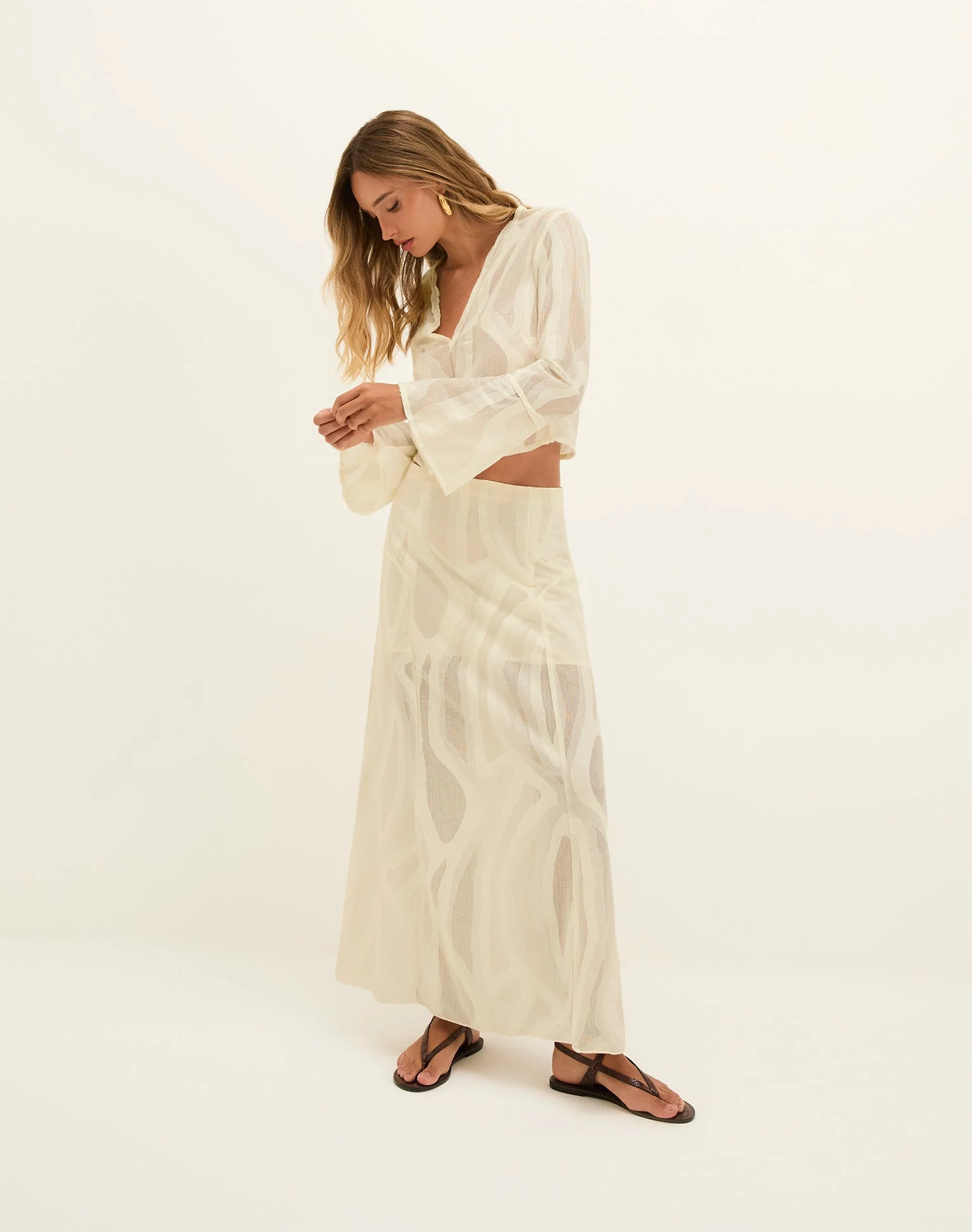 Avila Long Skirt | Glitz - Image 2