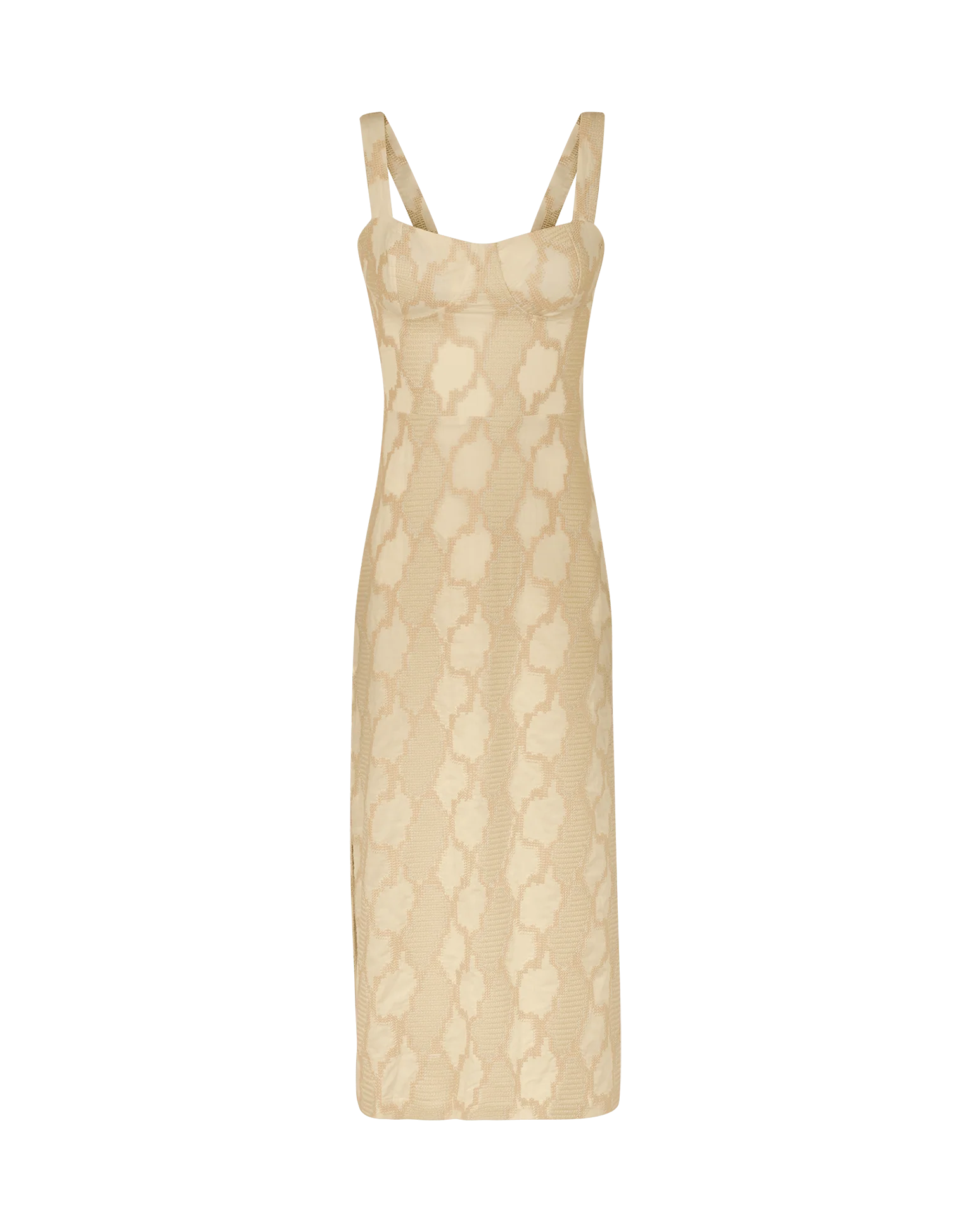 Coen Midi Dress | Embroidered Glitz - Image 8
