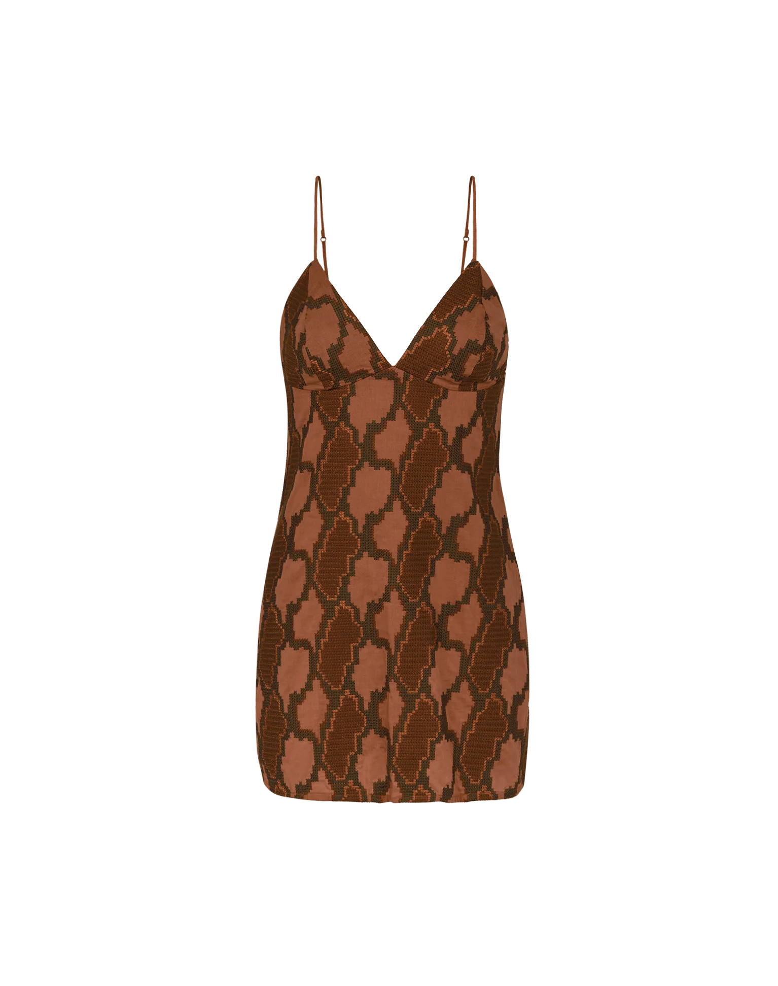 Coen Short Dress | Embroidered Devotion