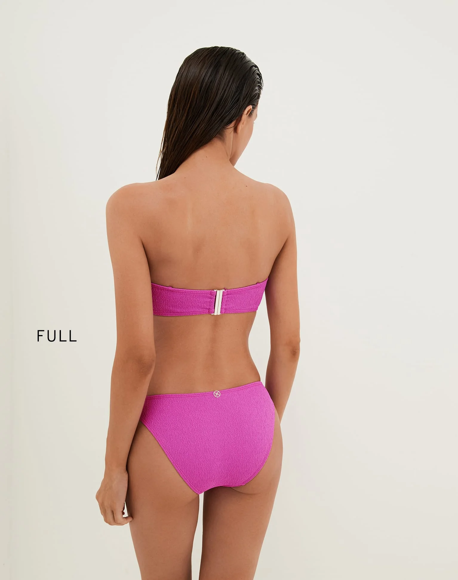 Firenze Jill Square Bandeau Top | French Rose - Image 4