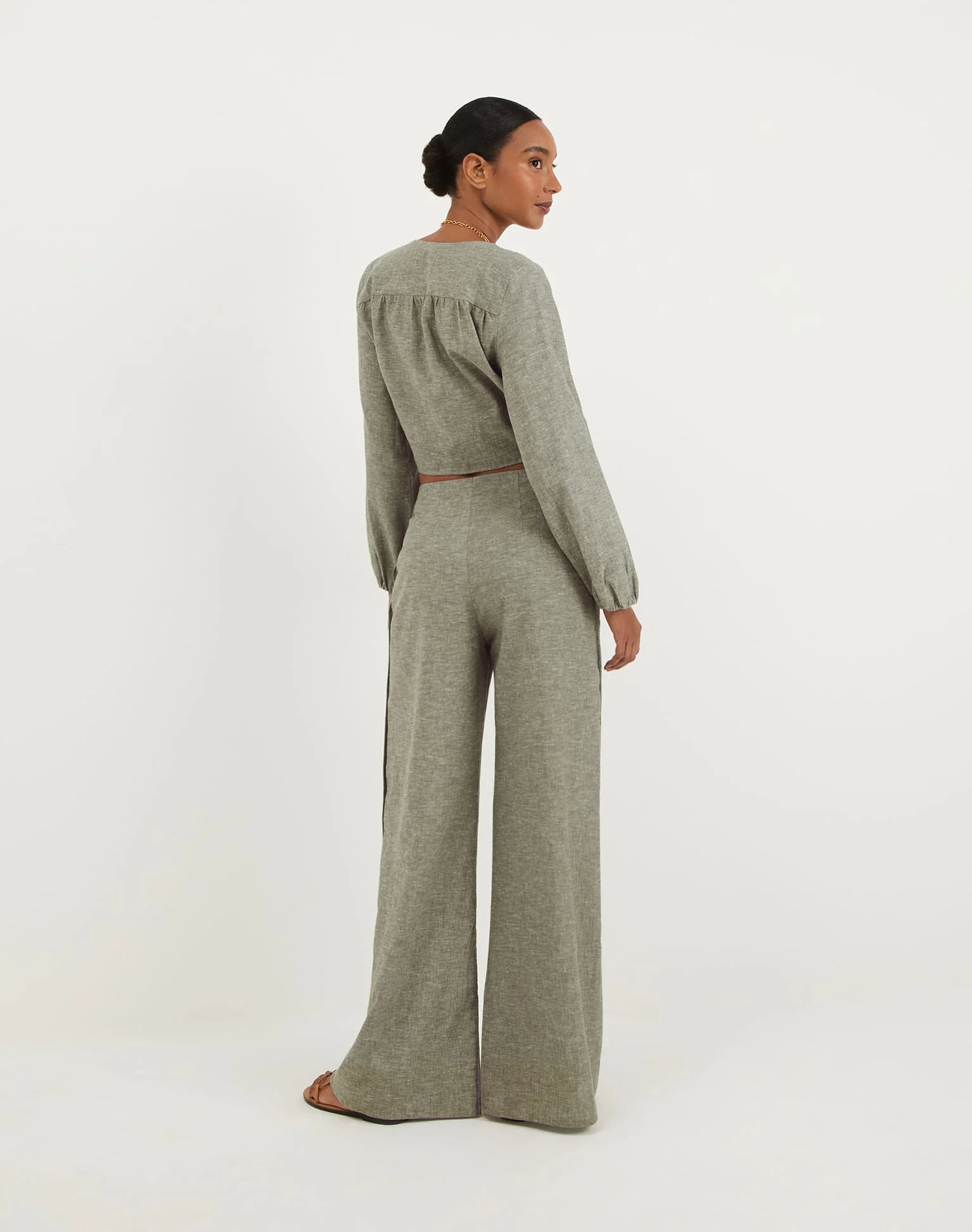 Josephine Long Sleeve Blouse | Harbor - Image 4