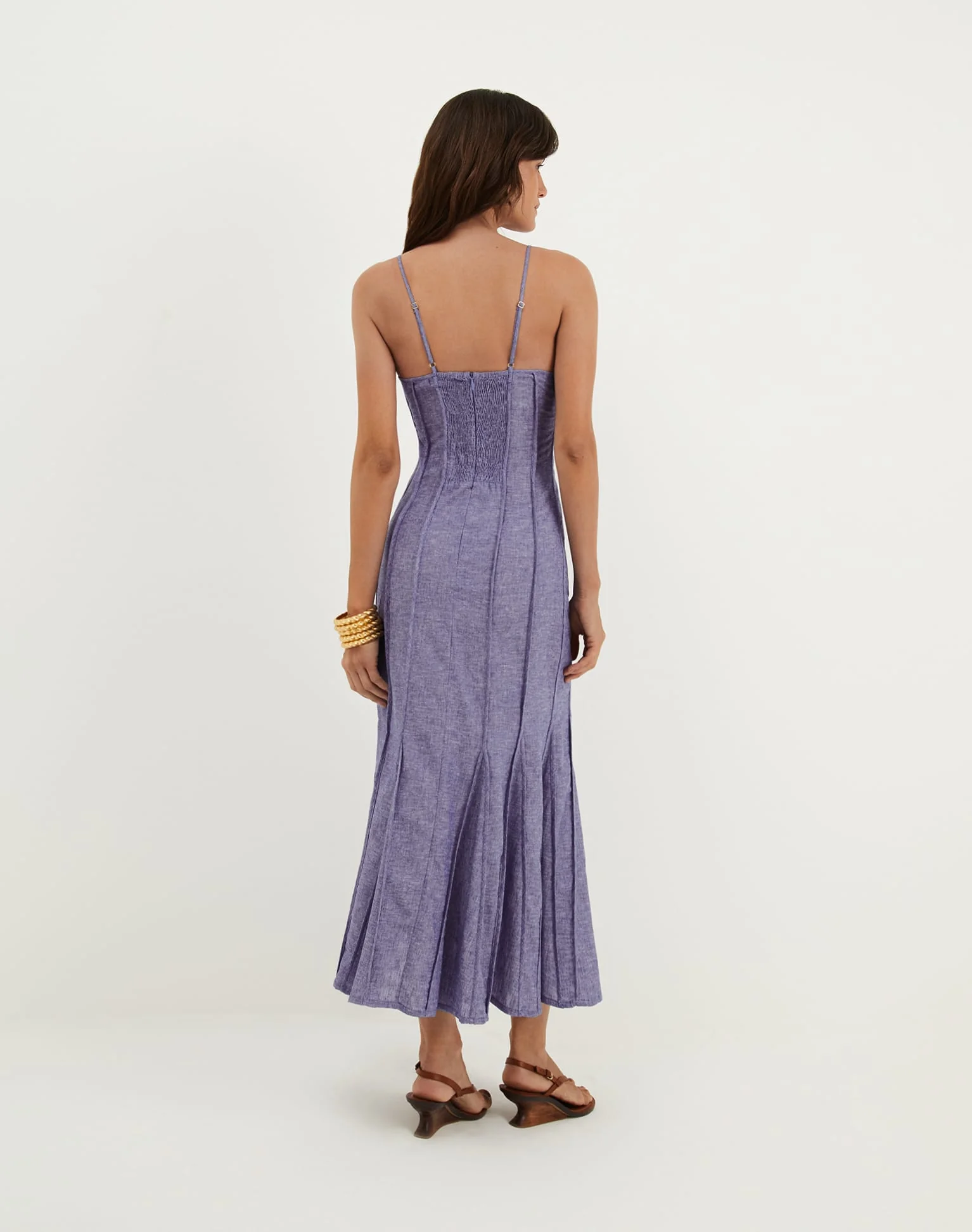 Josephine Midi Dress | Le Bleu - Image 3