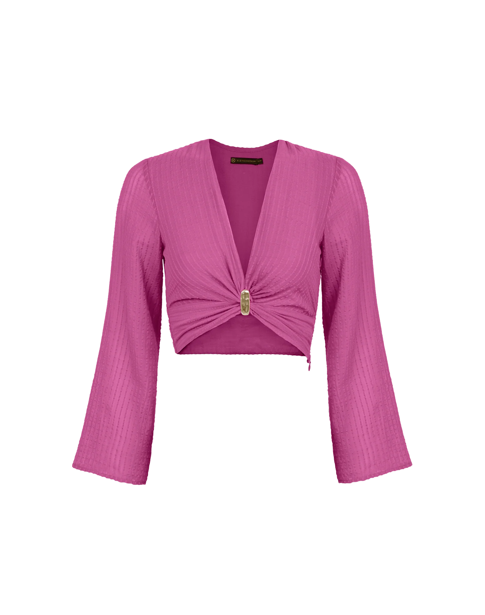 Lucie Long Sleeve Blouse | French Rose - Image 5