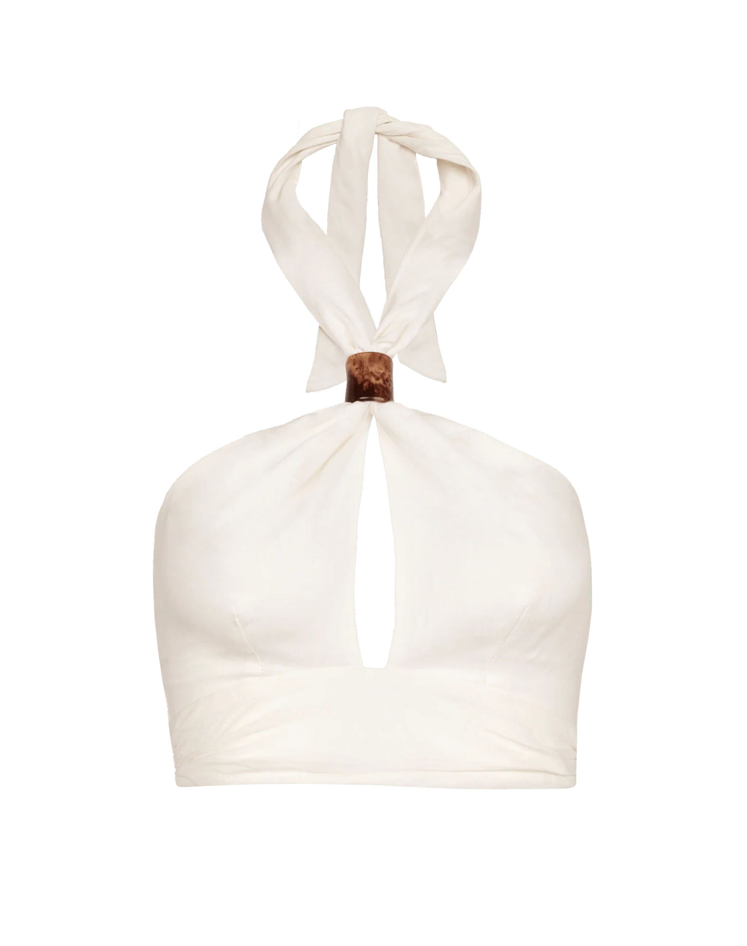 Luna Halter Top | Off White