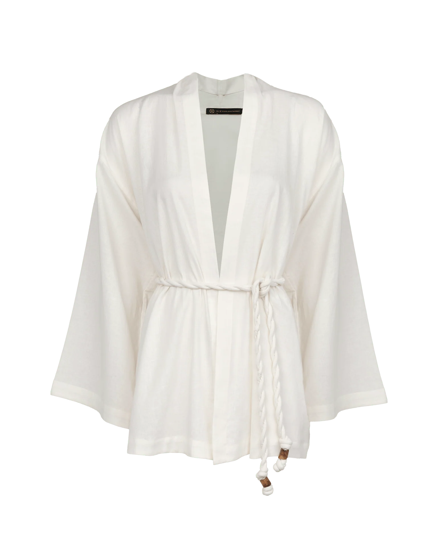 Luna Short Kimono | Off White - Image 8